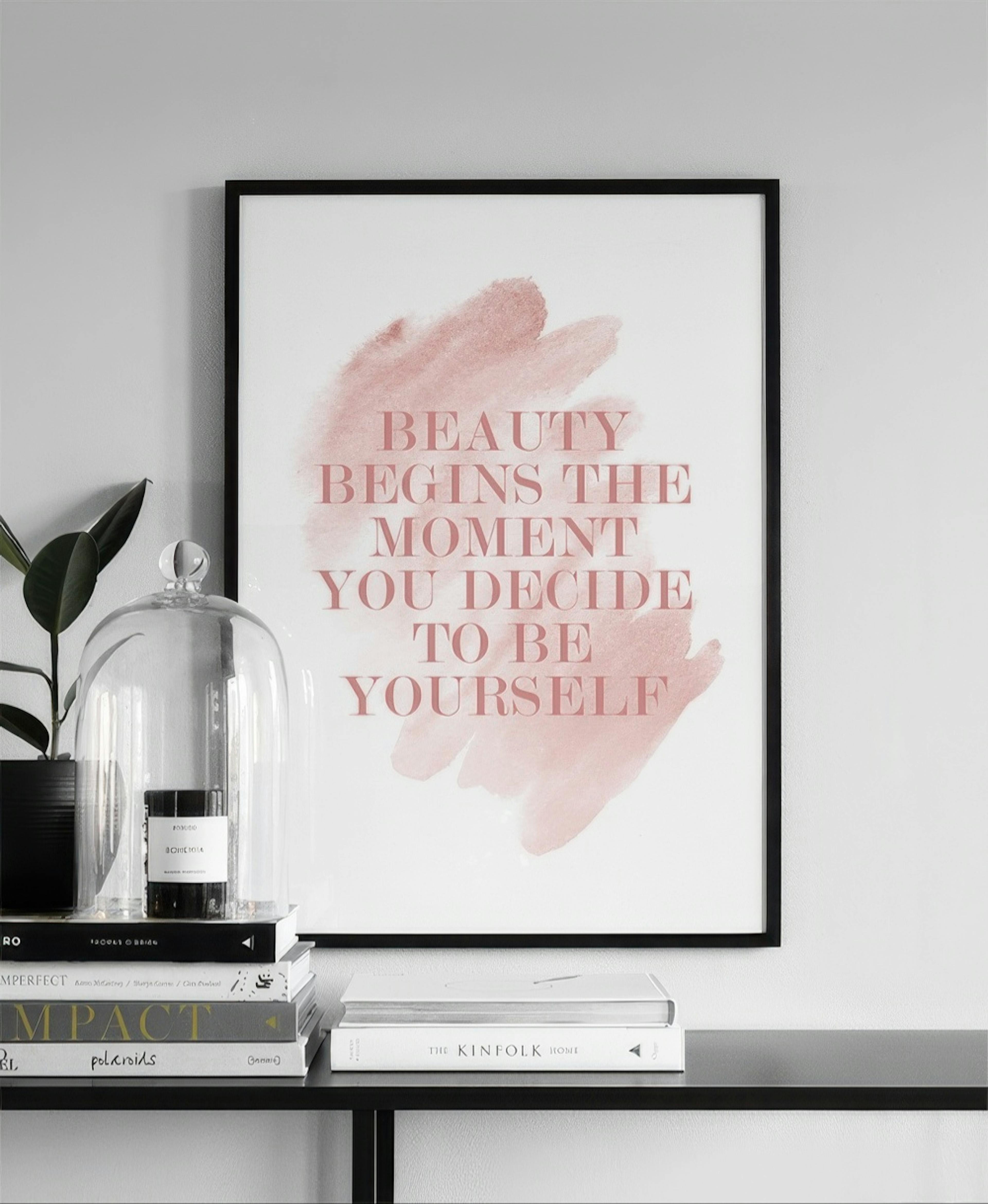 Beauty Begins Print