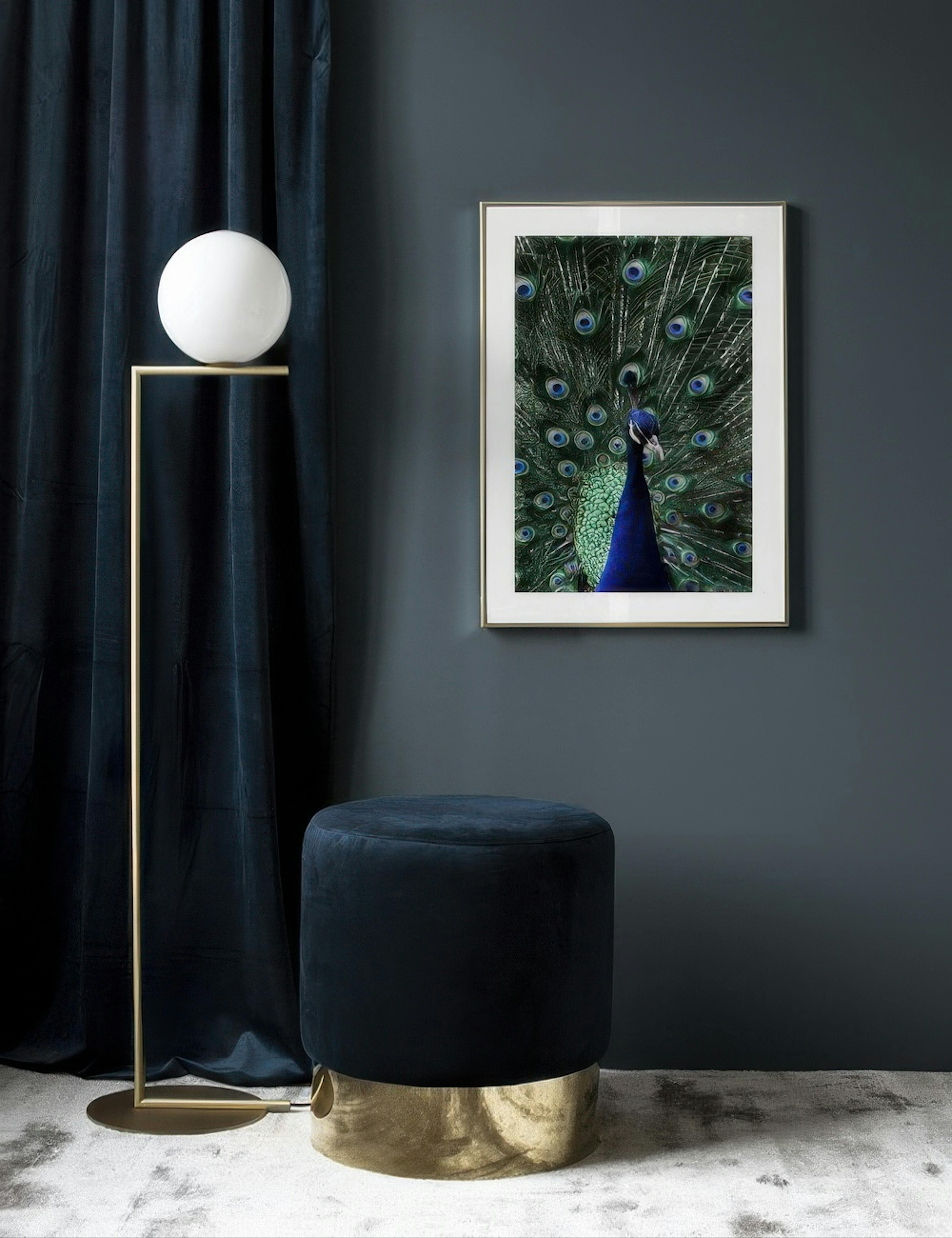 Peacock Poster