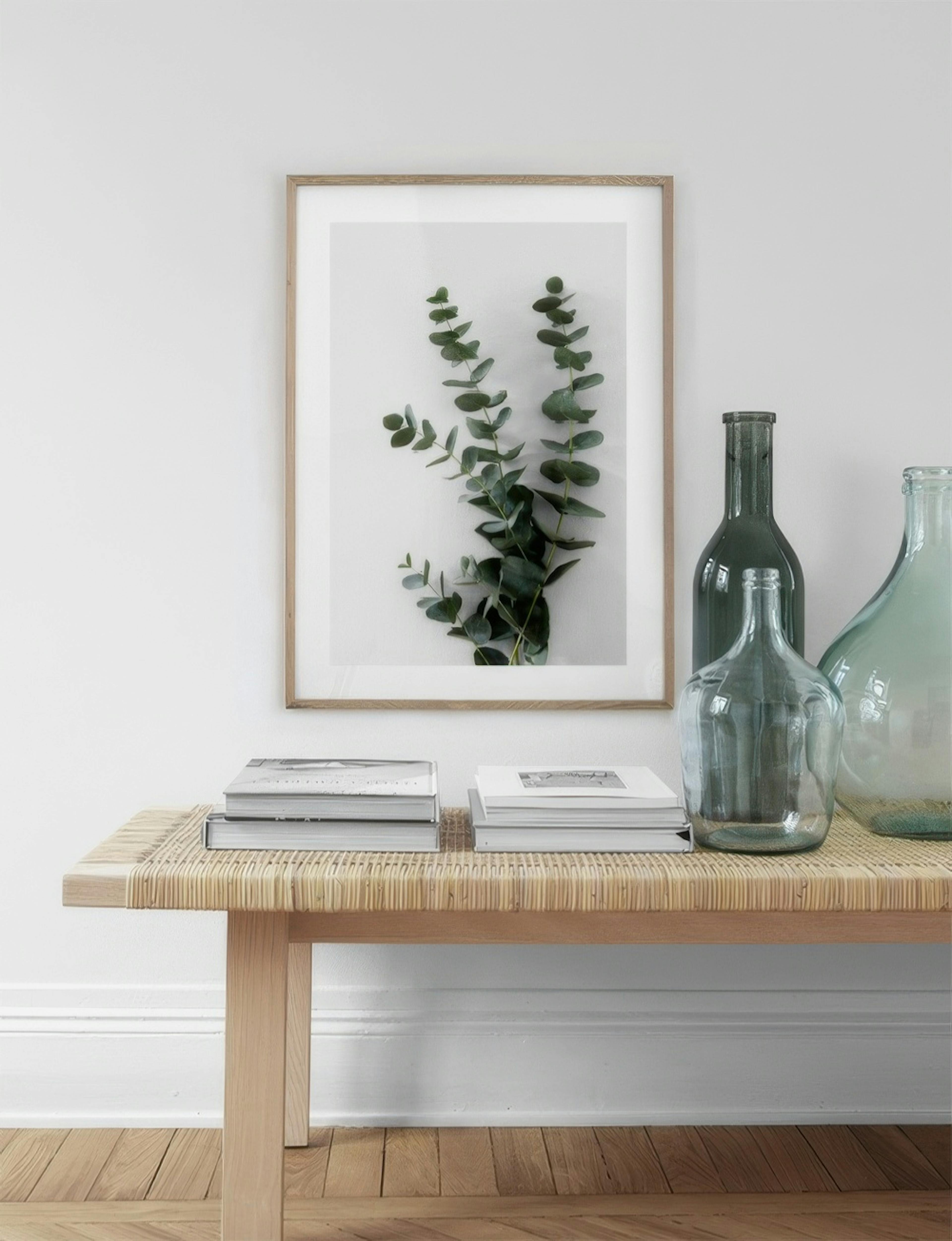 Eucalyptus Branch Two Poster
