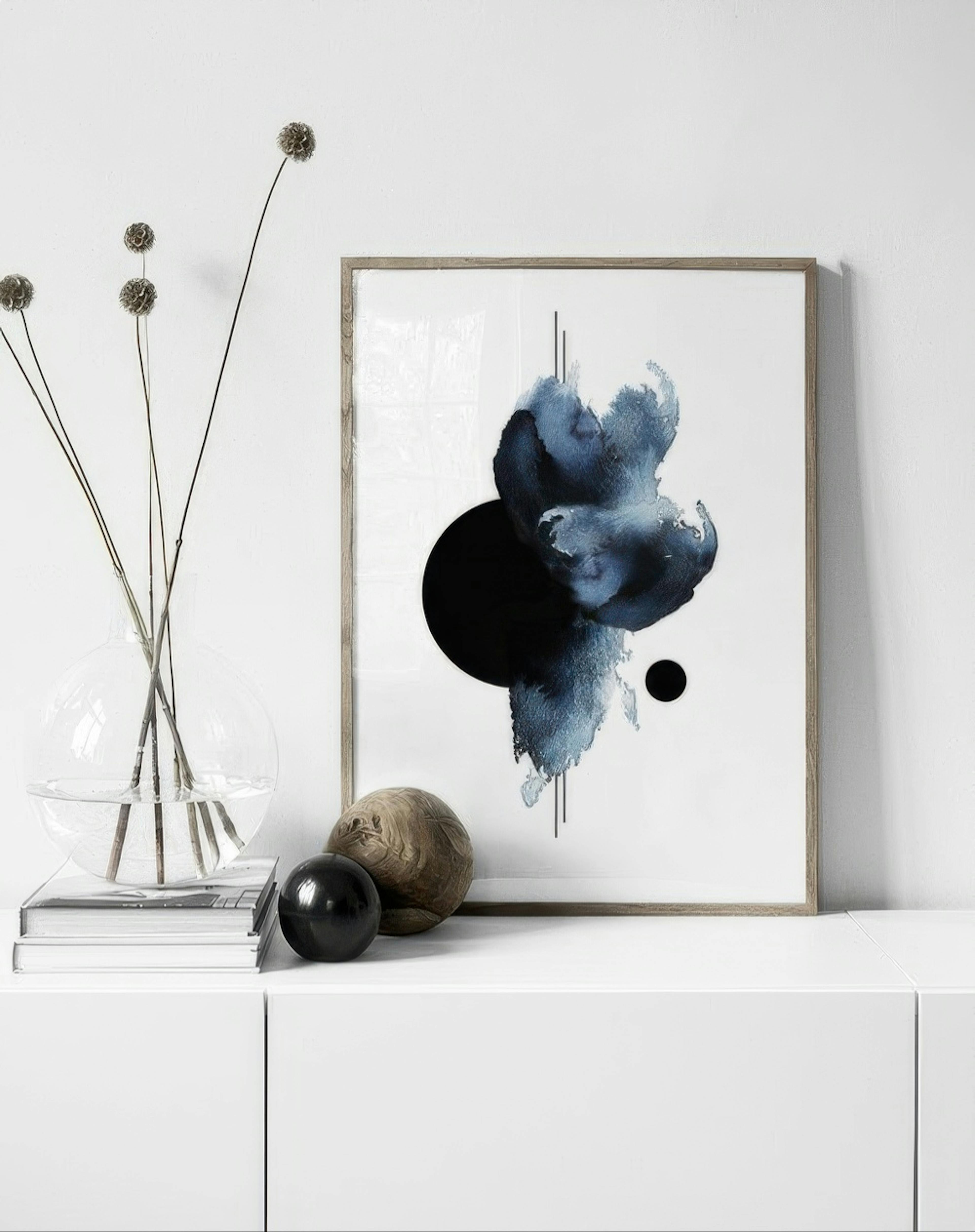 Aquarelle Shape Print