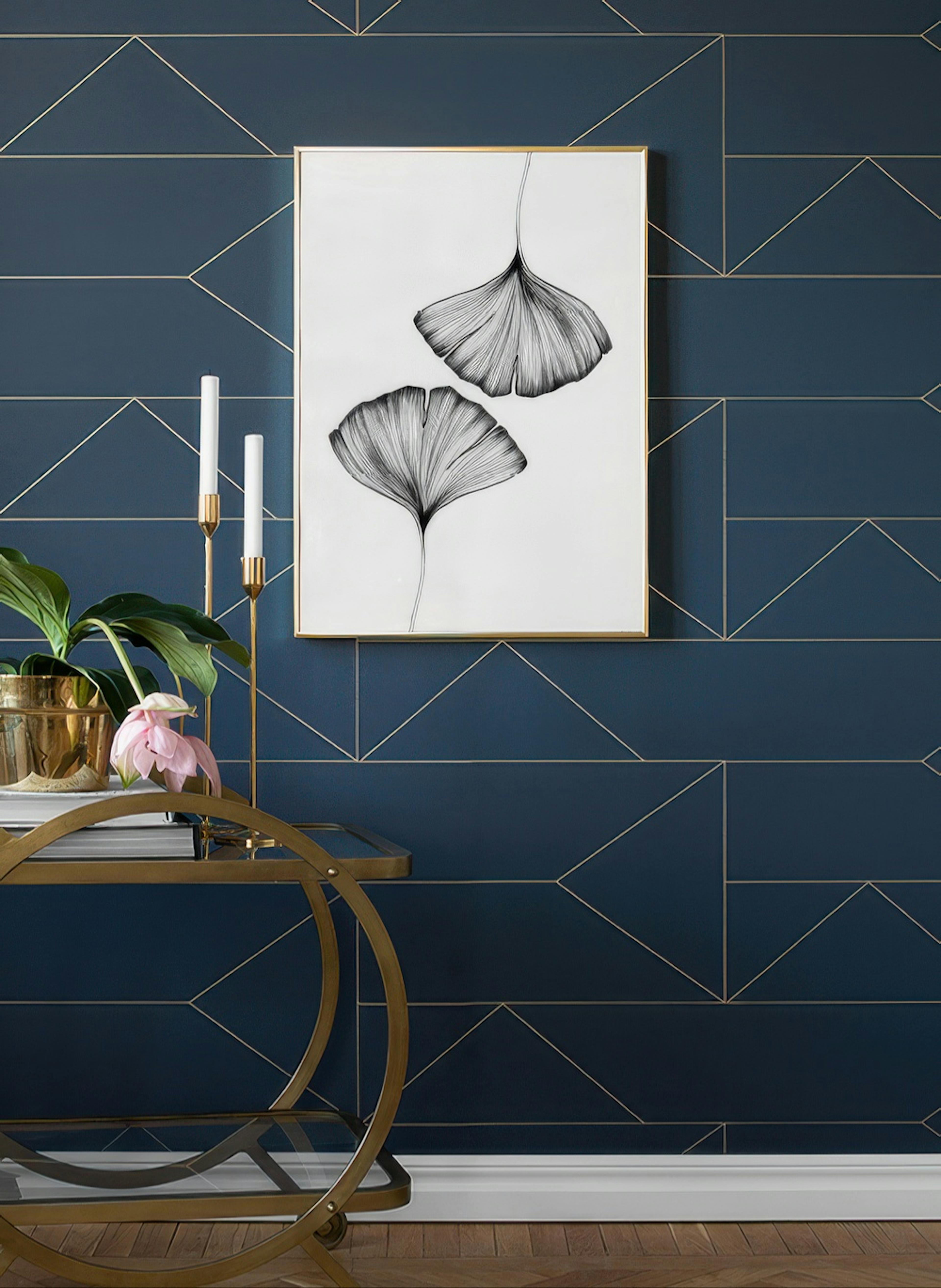 Ginkgo Leaves Print