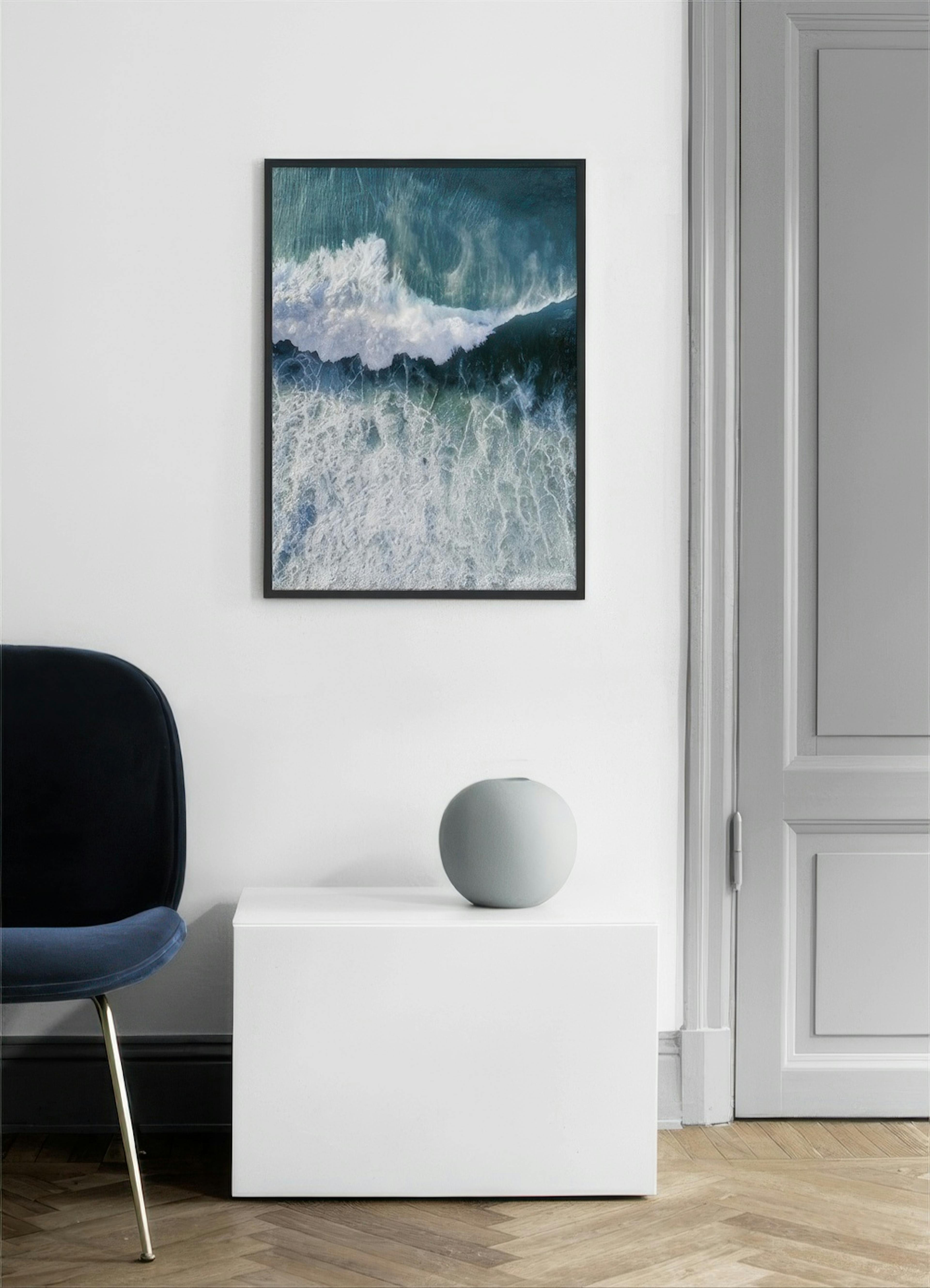 Surfers Wave Poster