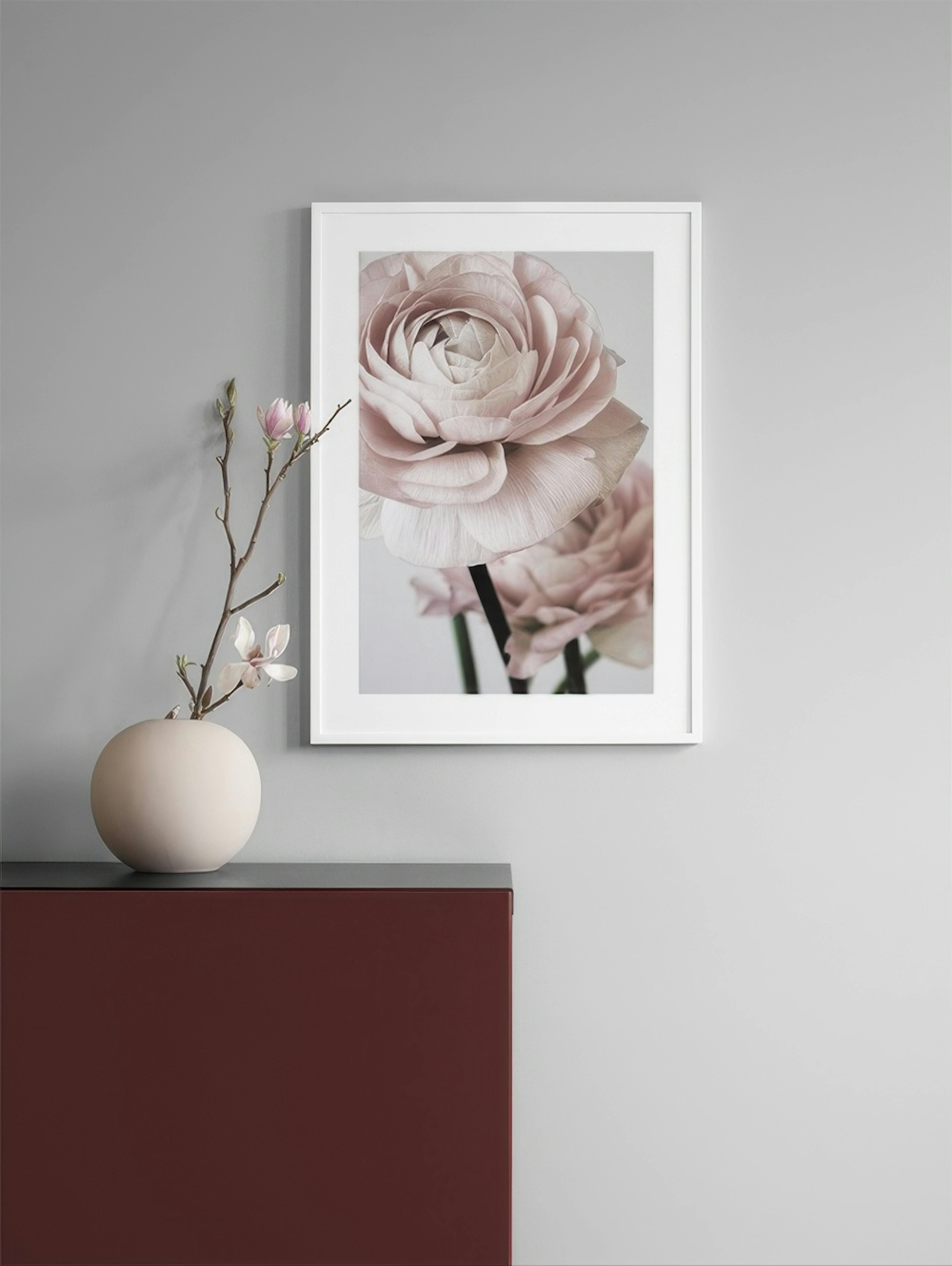 Pink Flower Dream No2 Poster
