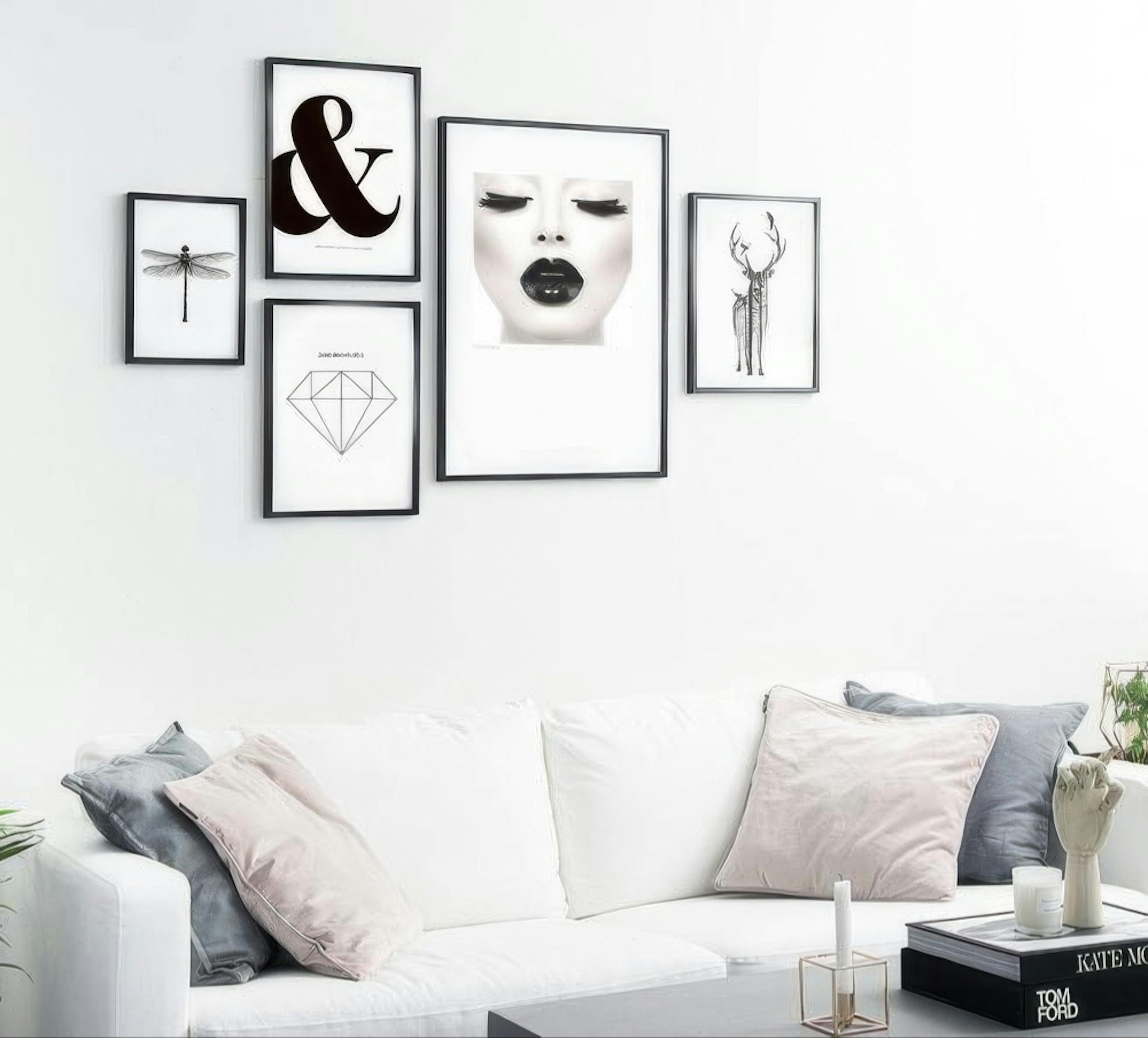 Dragonfly Black And White, 포스터