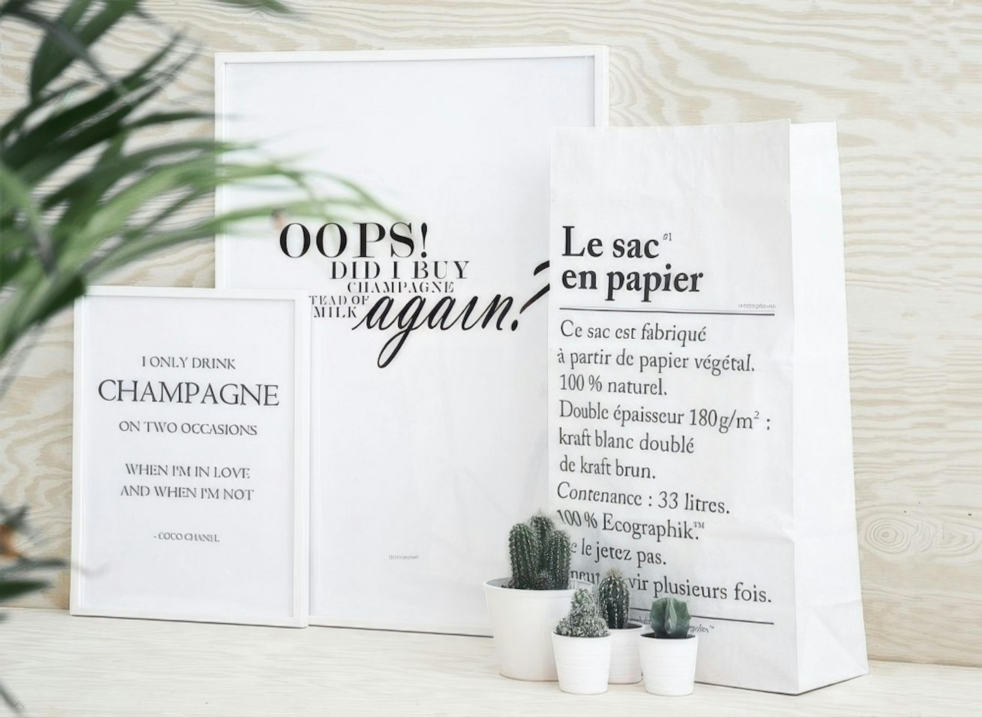 I Only Drink Champagne, Posters