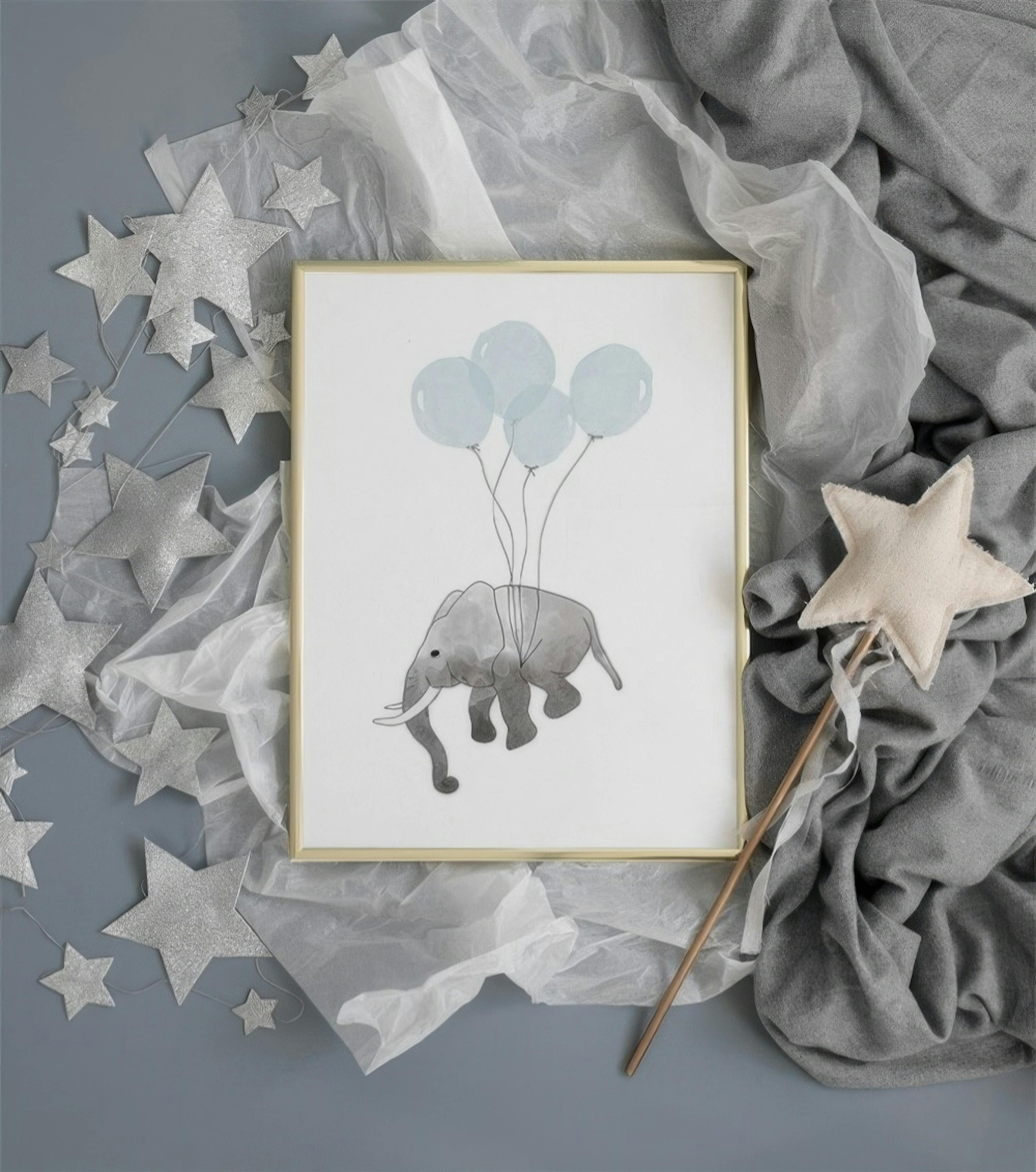 Elephant Blue, Posters