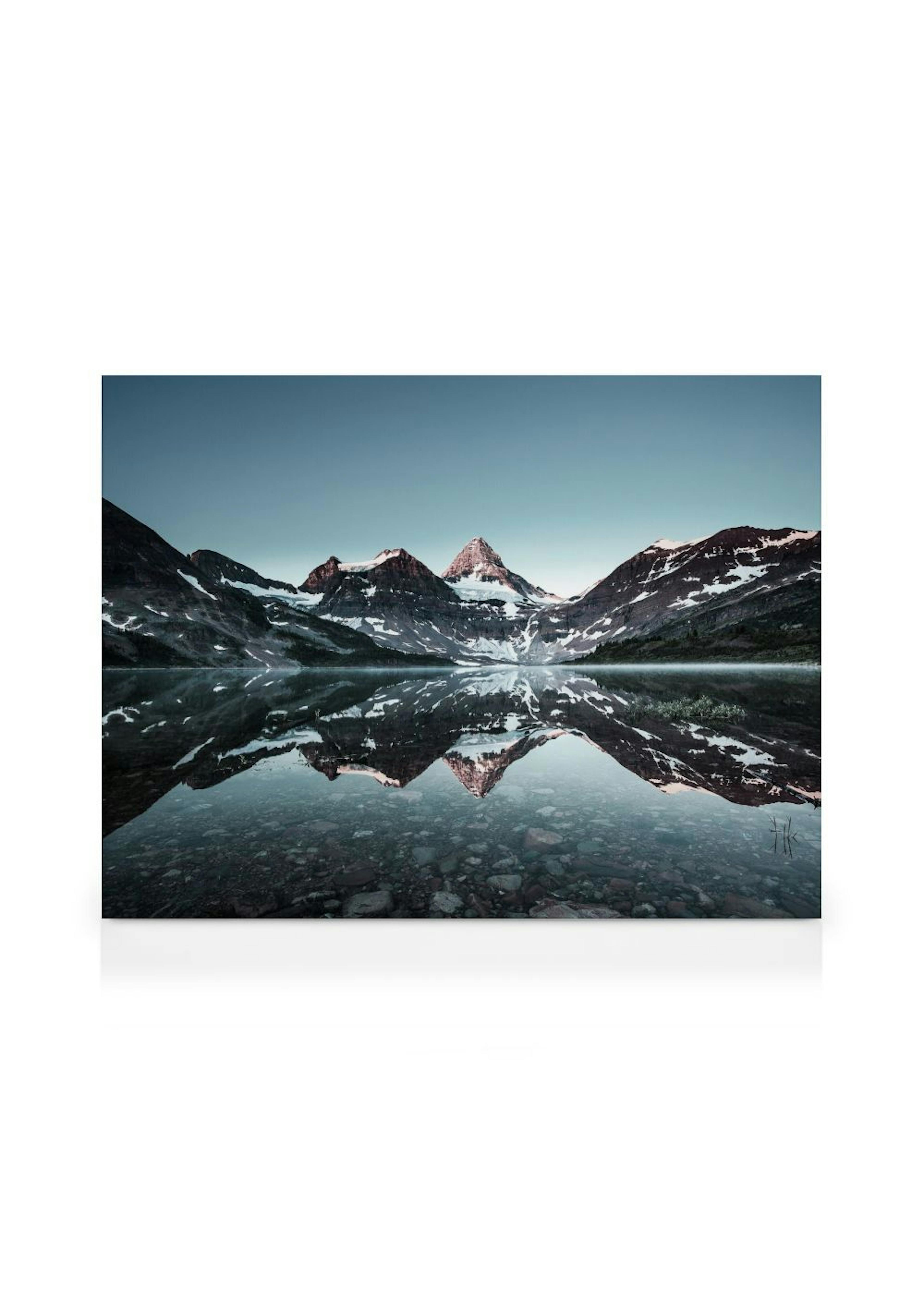 Mountain Reflection, Canvas print