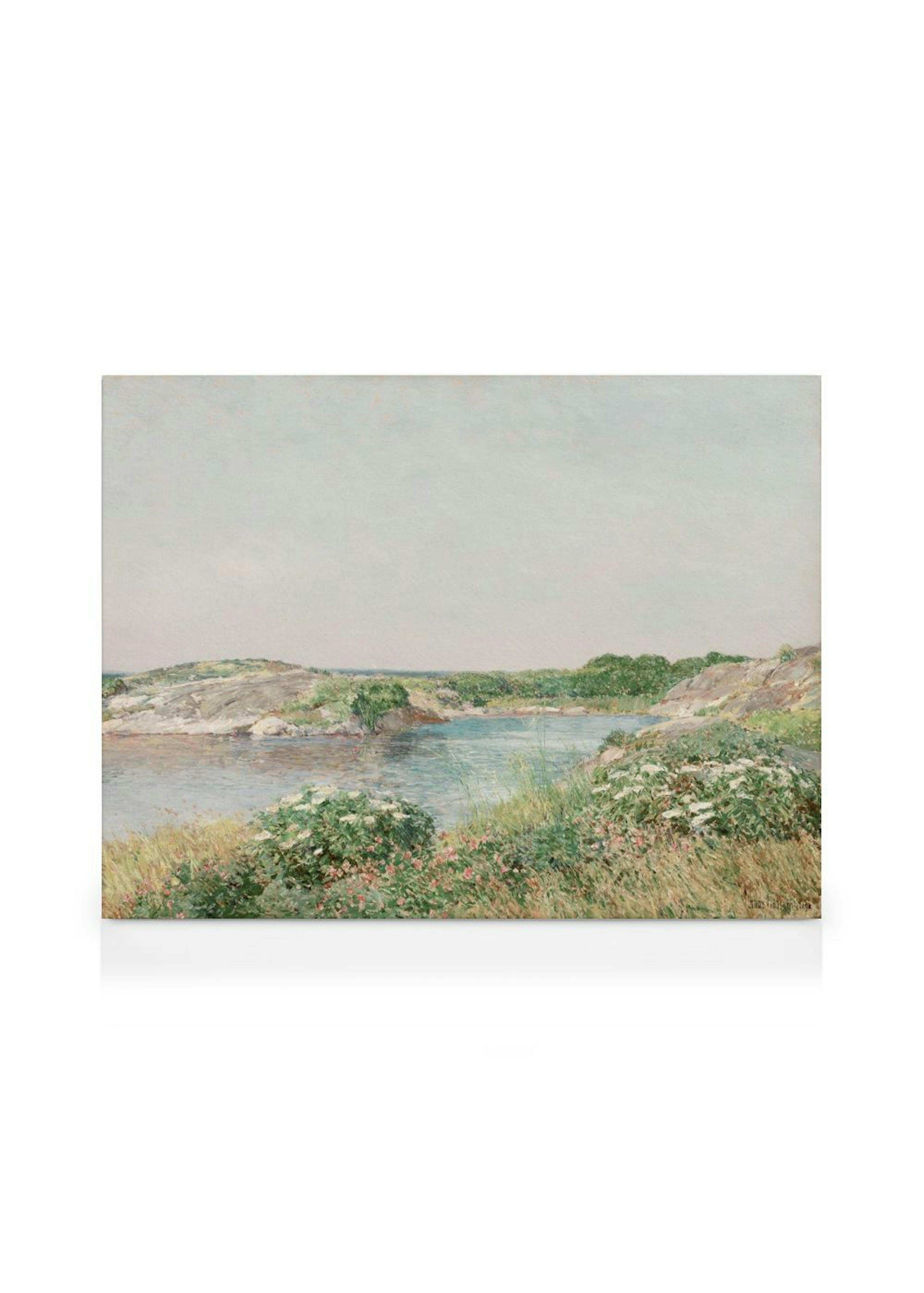 Frederick Childe Hassam - The Little Pond, Appledore Tela