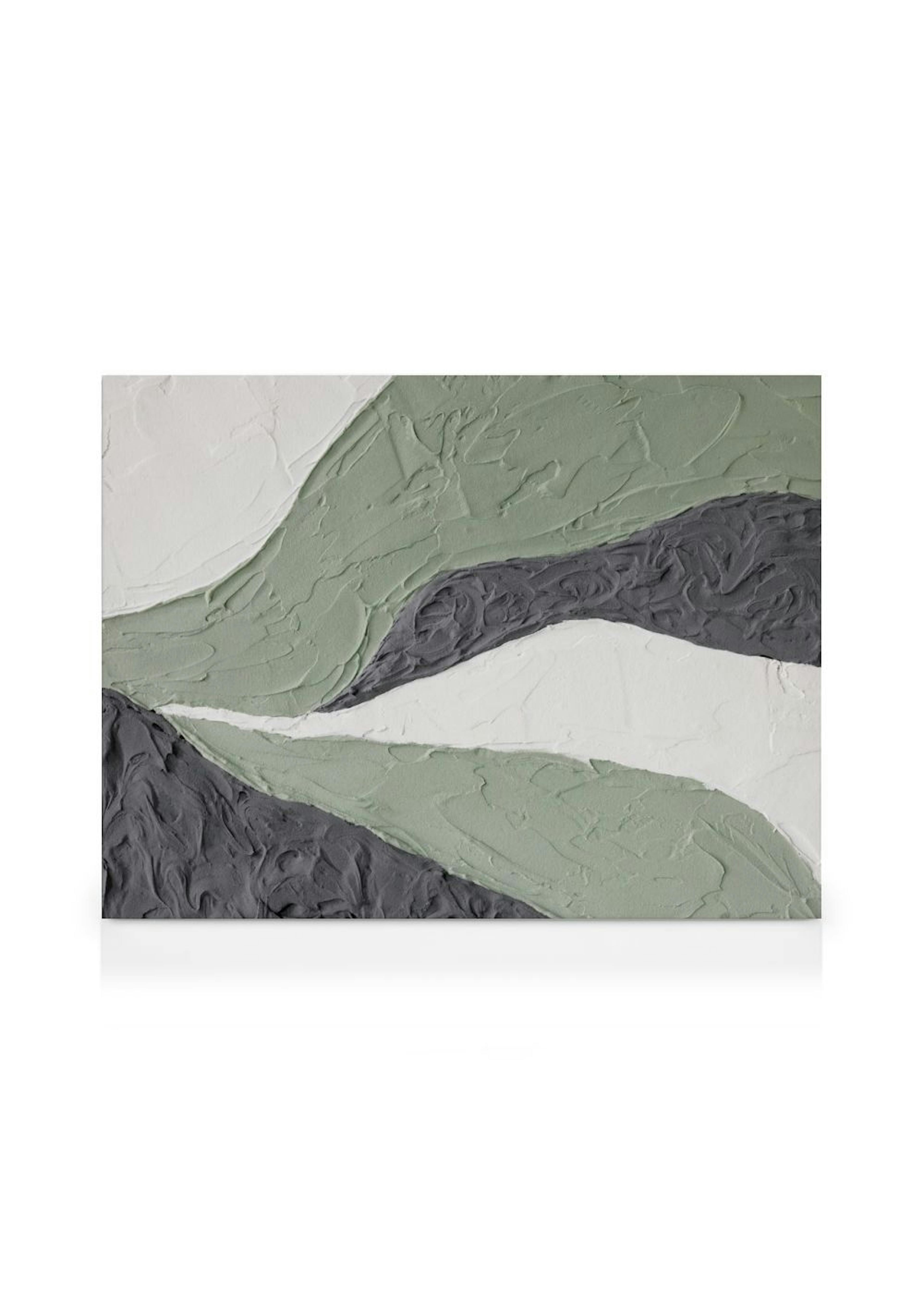Landscape in Green Canvas
