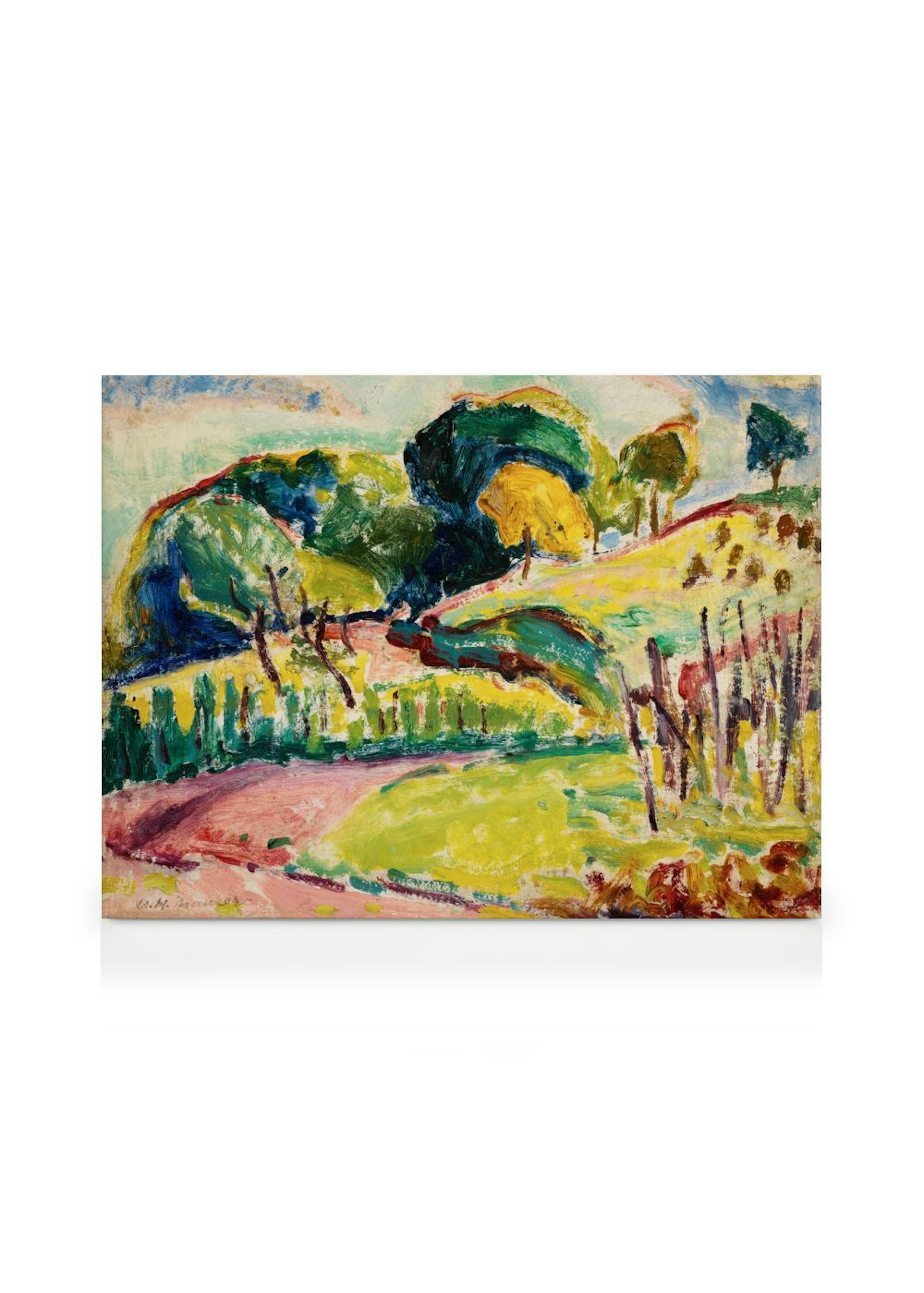 Alfred Henry Maurer - Hills Canvas print