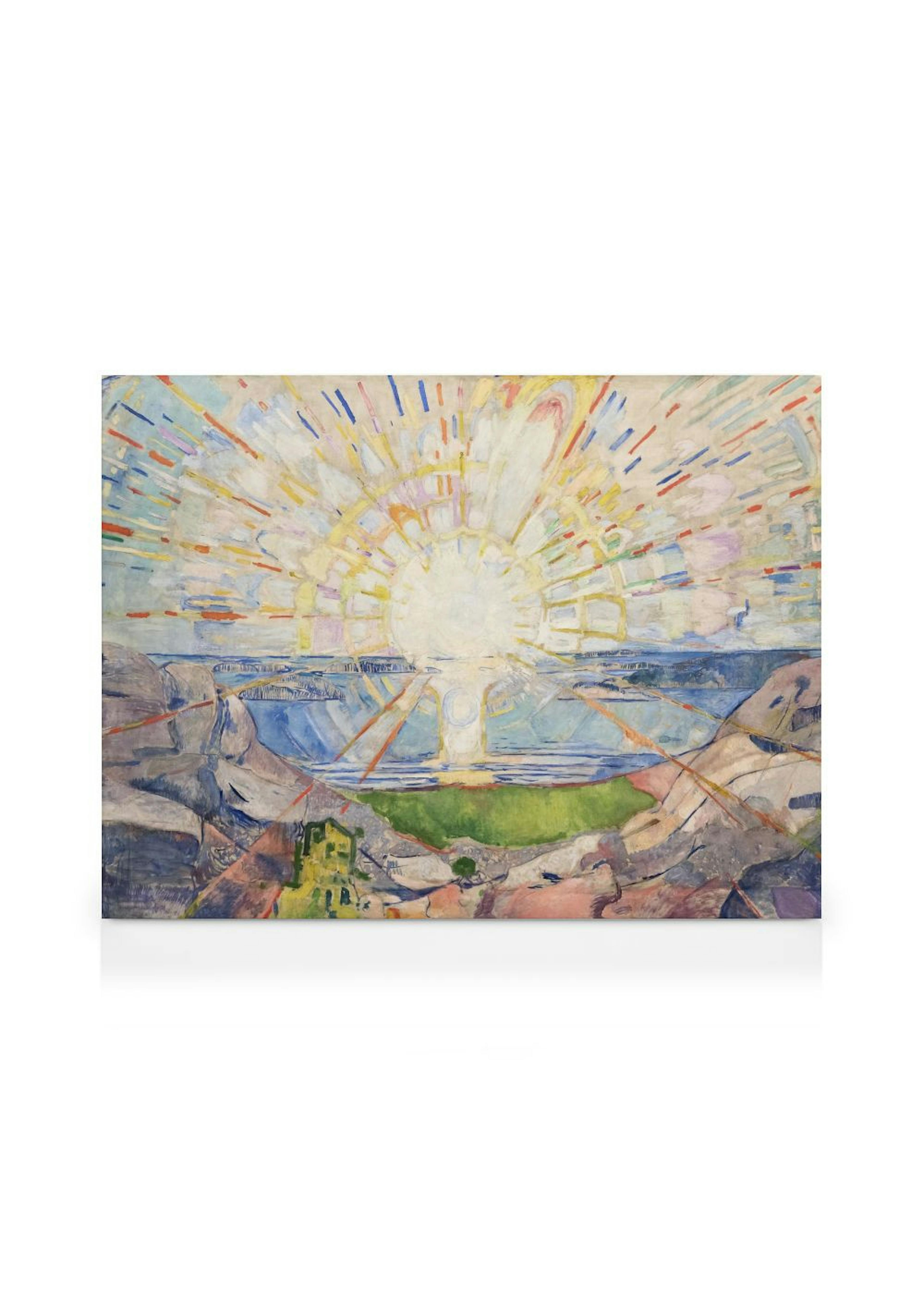 Edvard Munch - Solenintro Canvas print