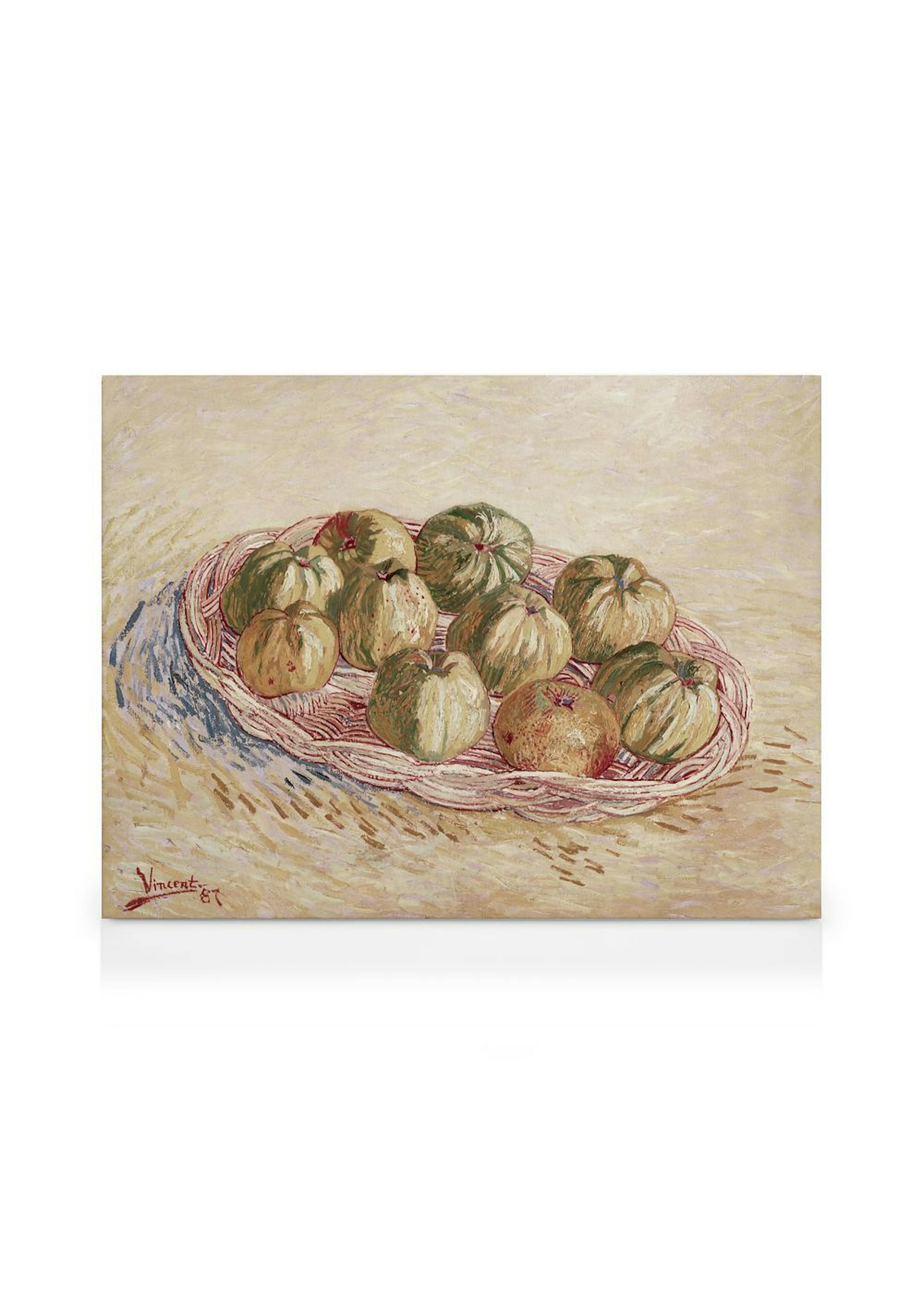 Van Gogh - Still Life, Basket of Apples Obraz na płótnie
