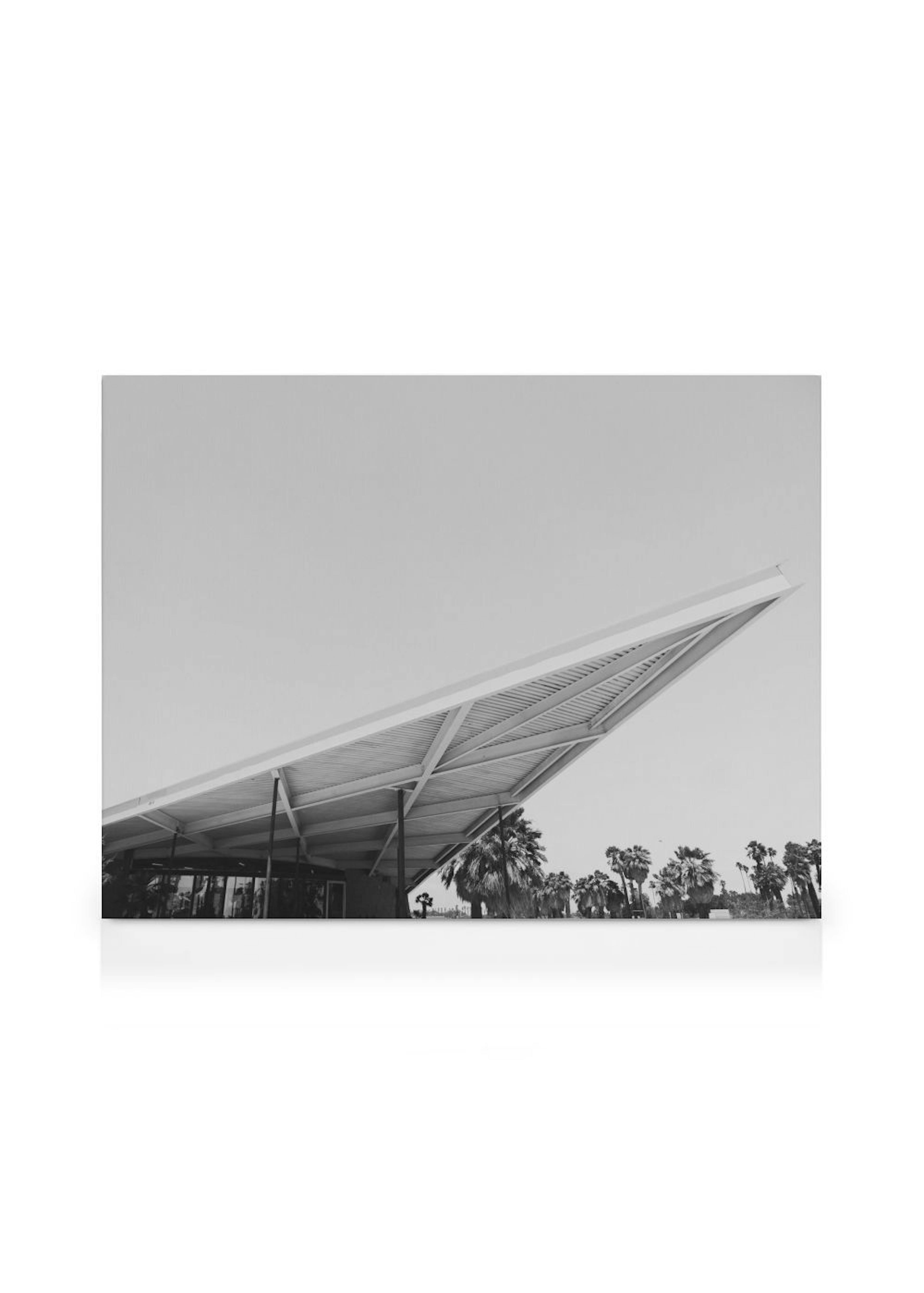 Palm Springs Gas Station Canvas