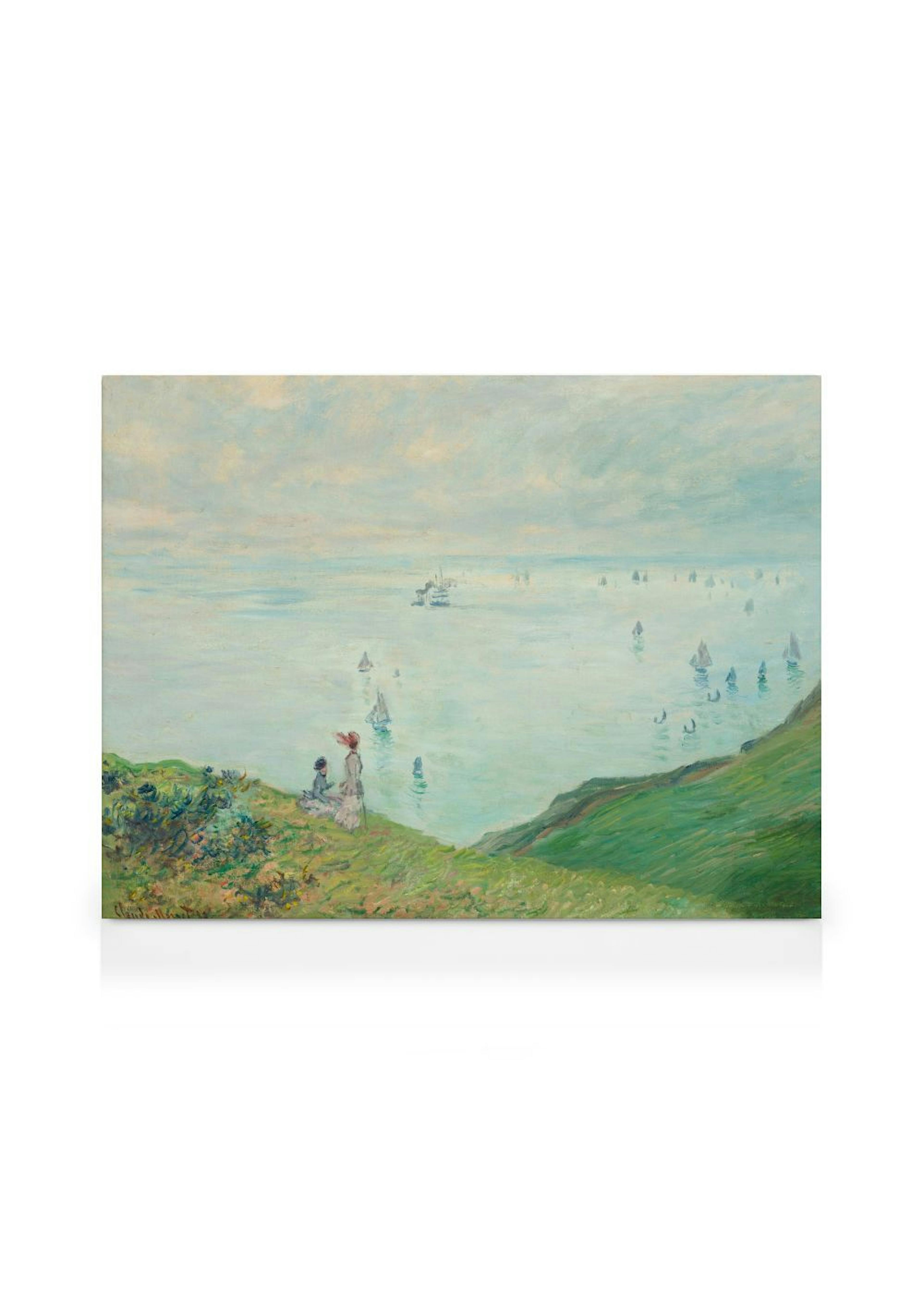 Monet - Cliffs at Pourville Lienzo