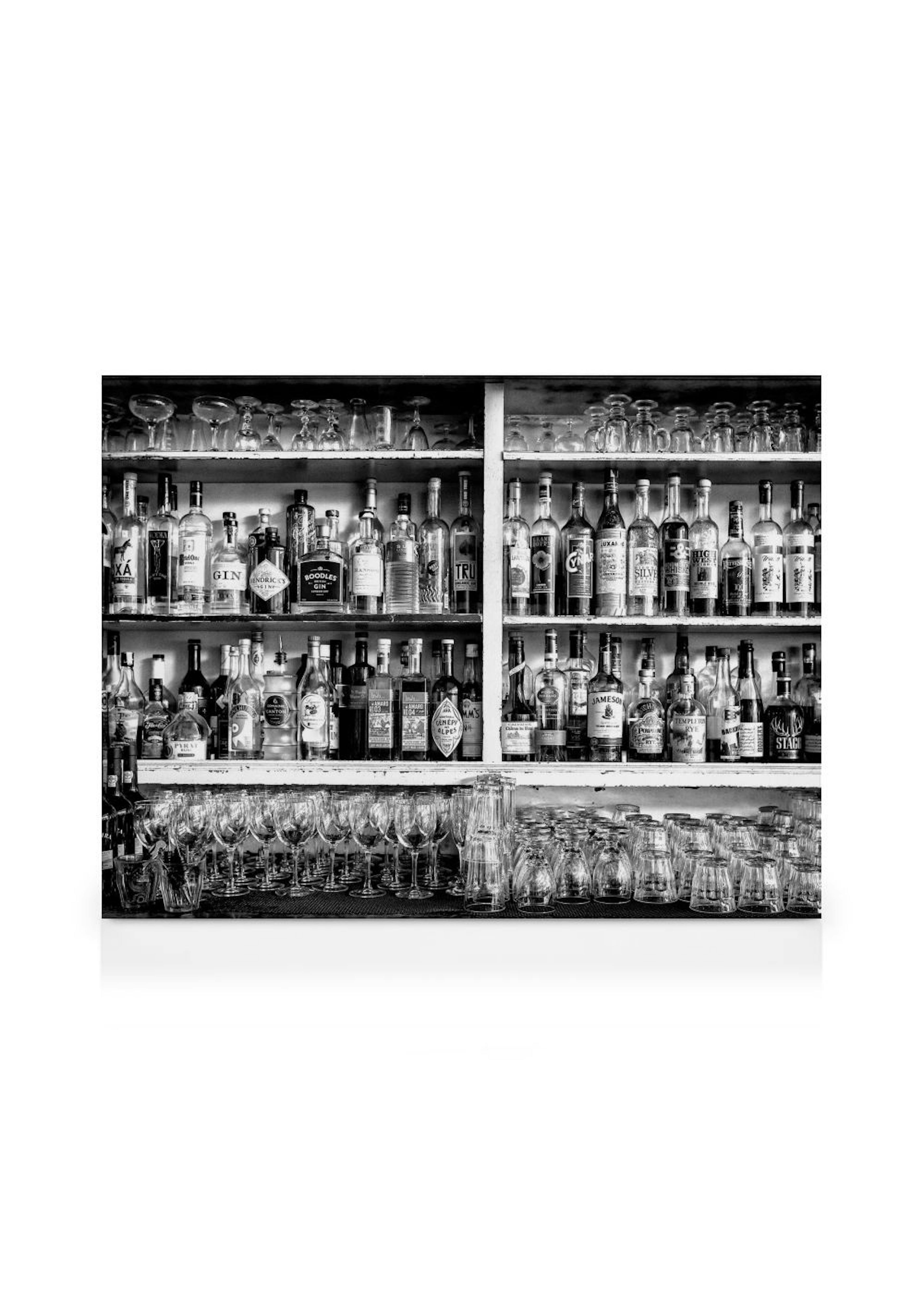 In the Bar Canvas