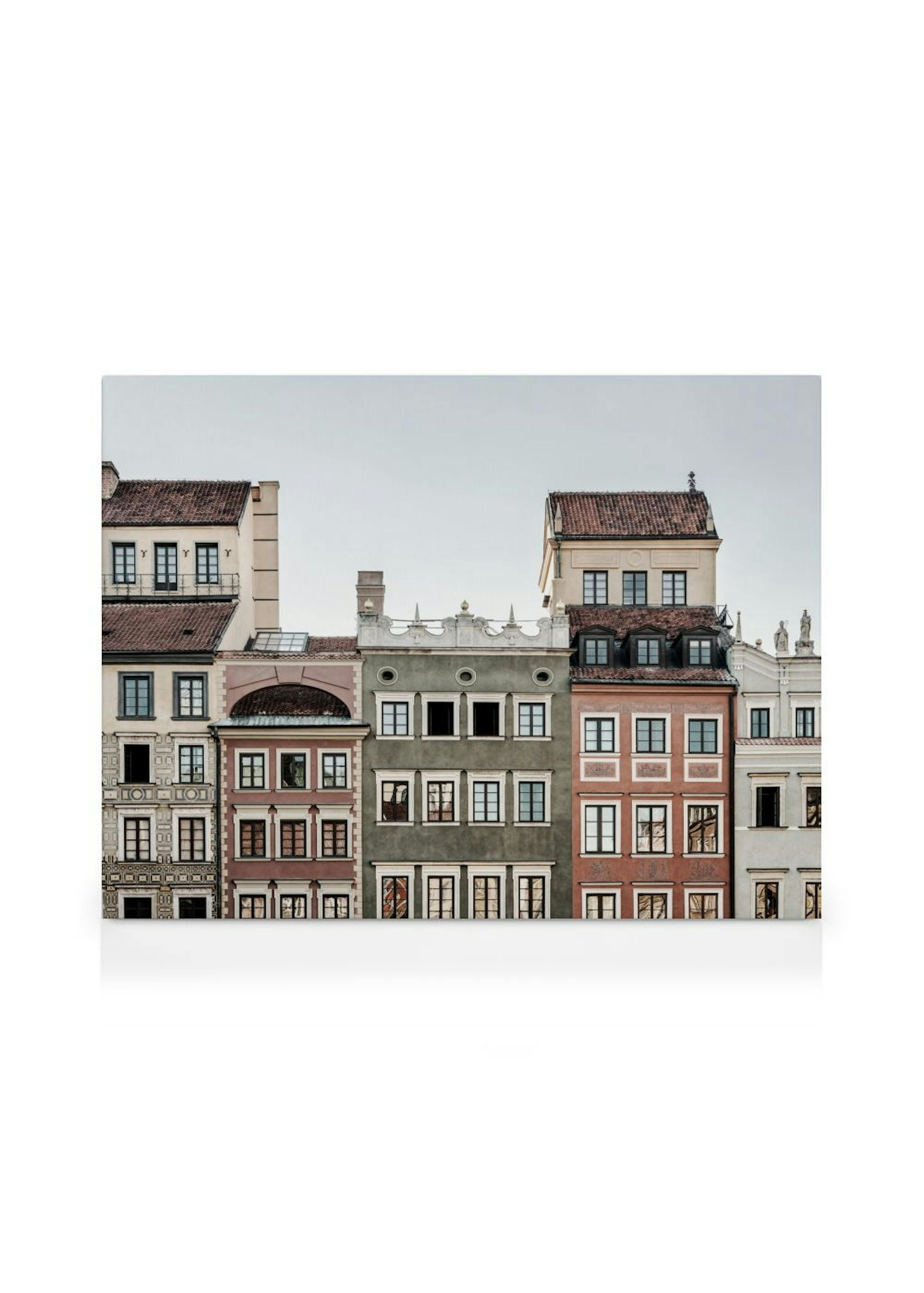 Old Town Facade Quadro em tela