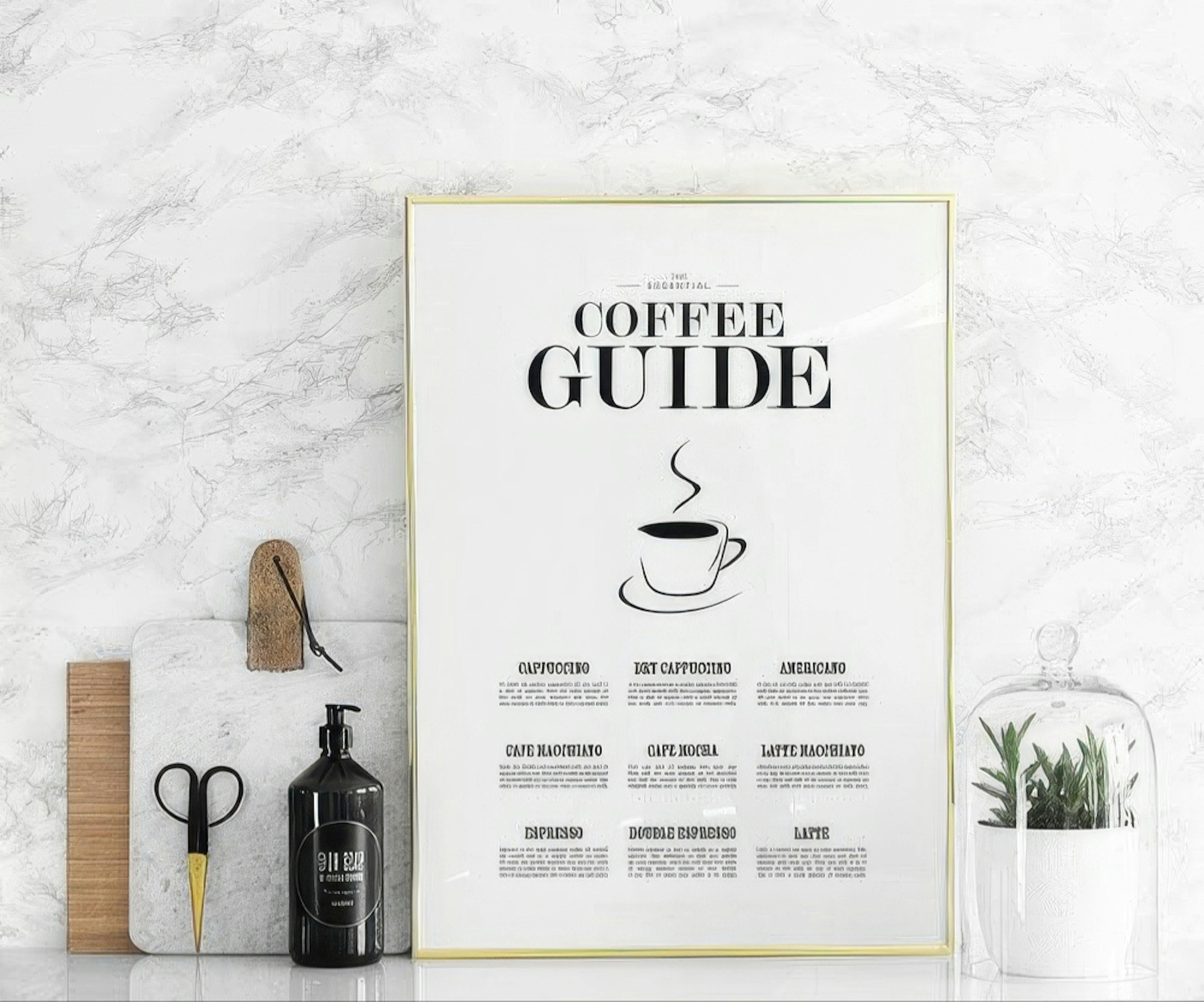 Coffee Guide, Poster