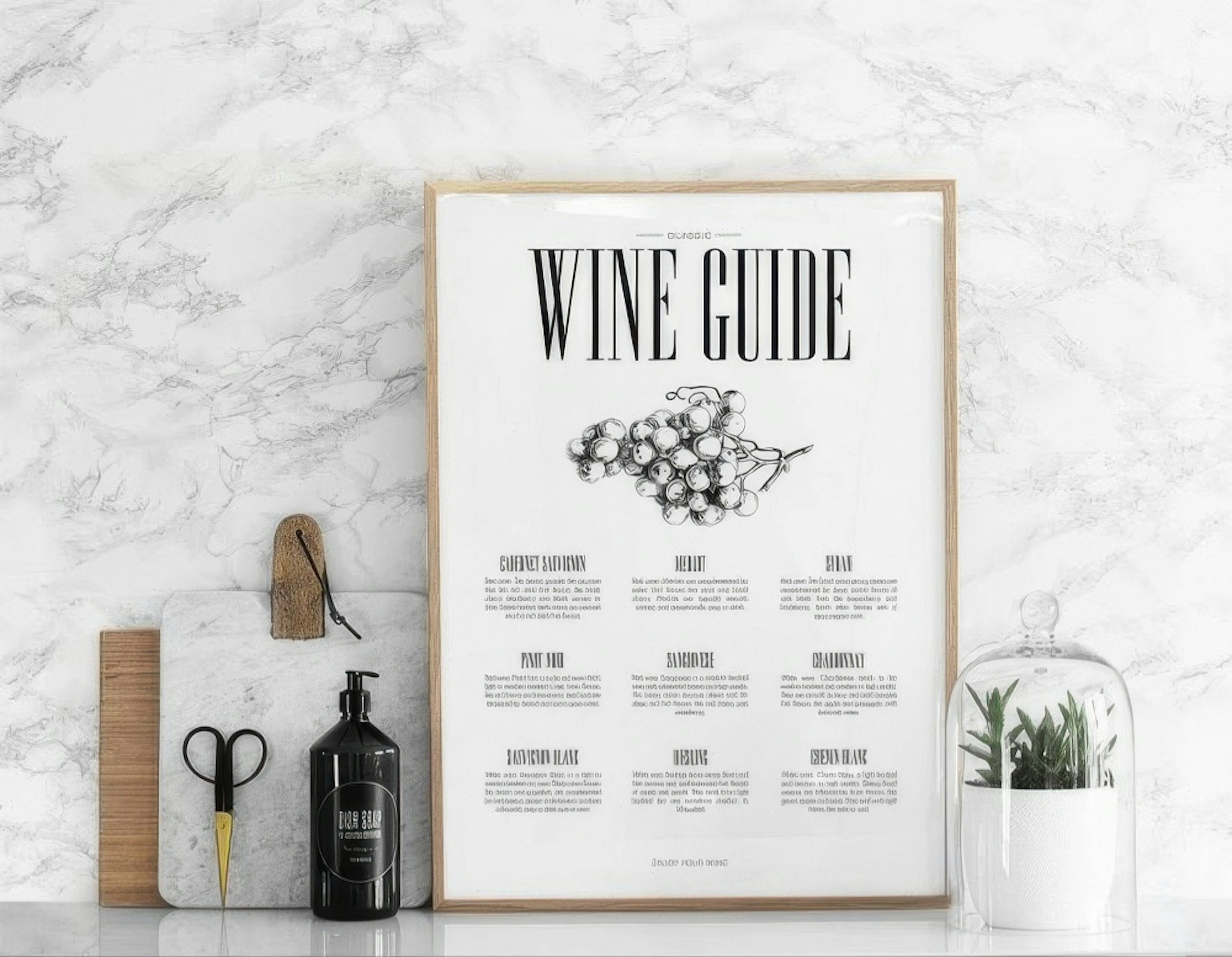 Wine Guide, Affiche