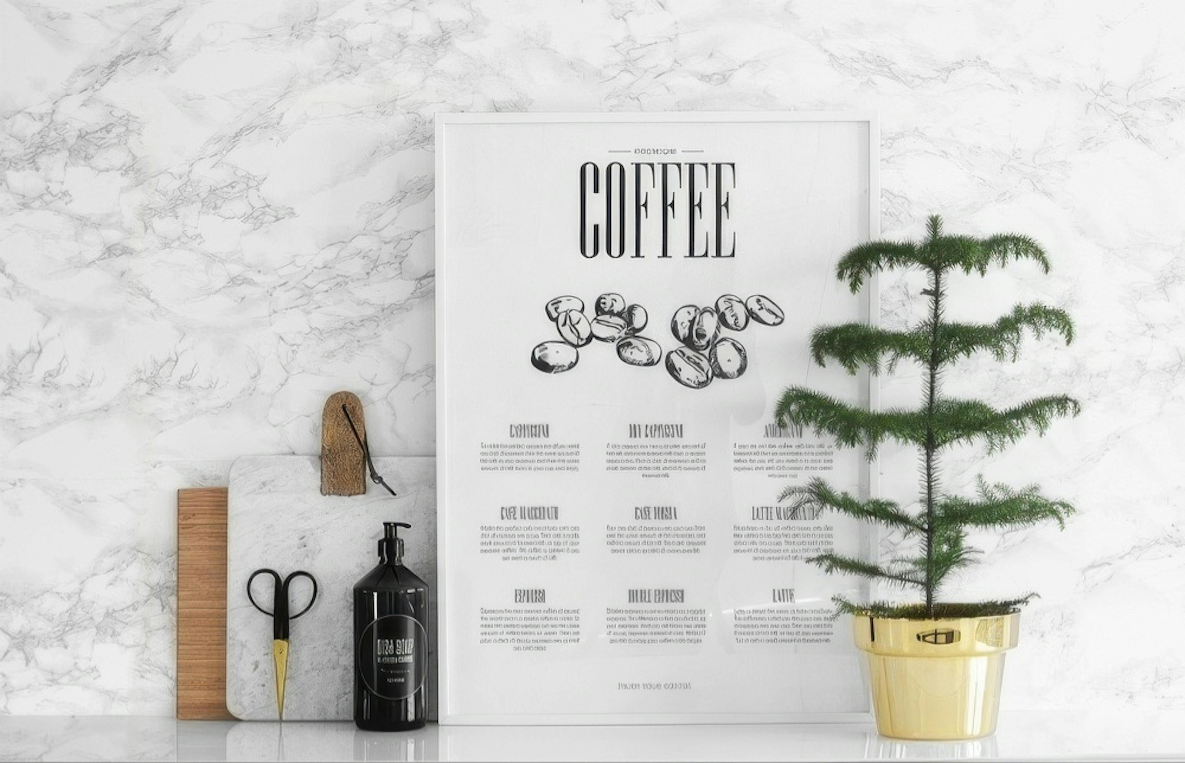Coffee Type, Affiche