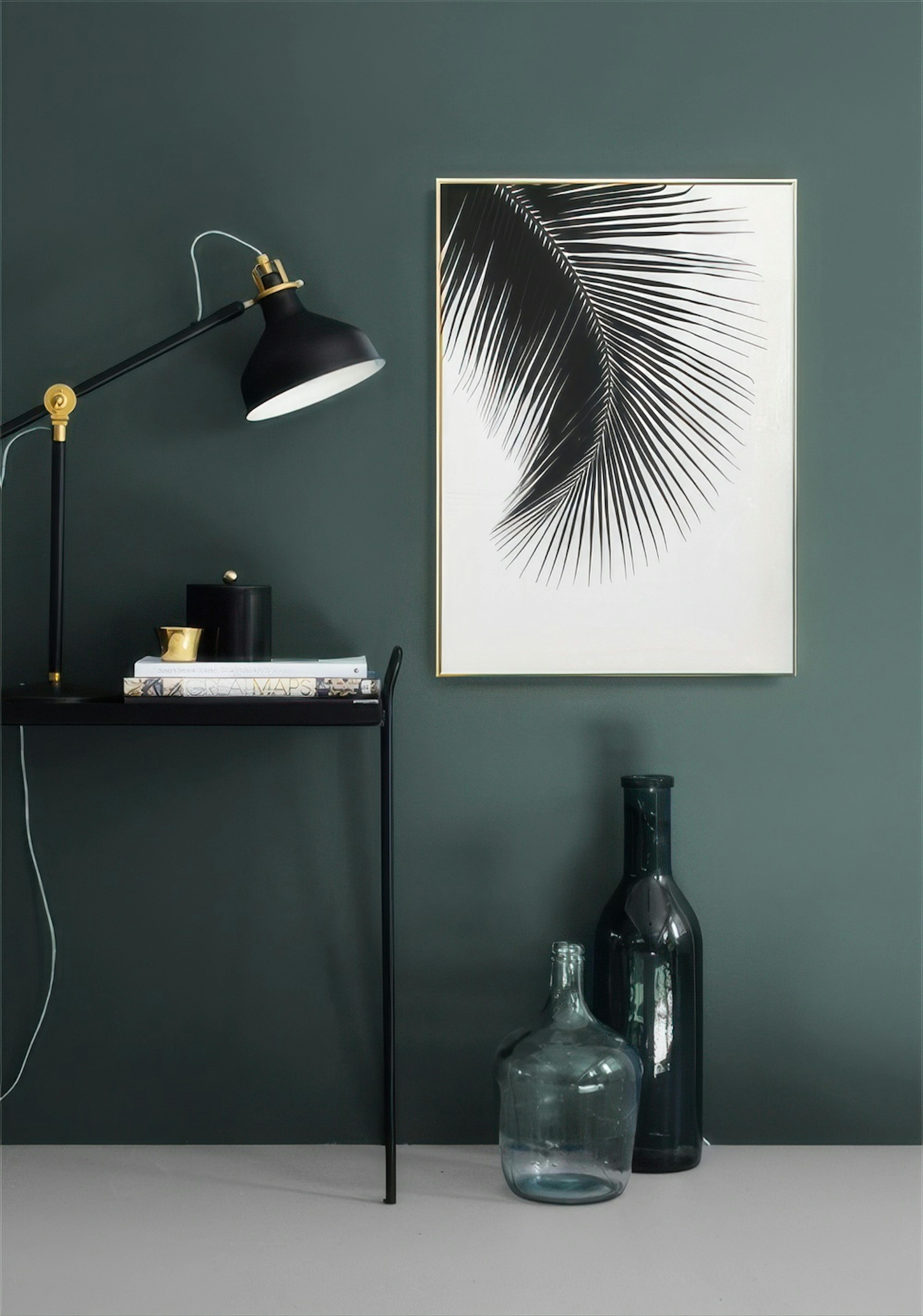 Black Palm Leaf, Affiche