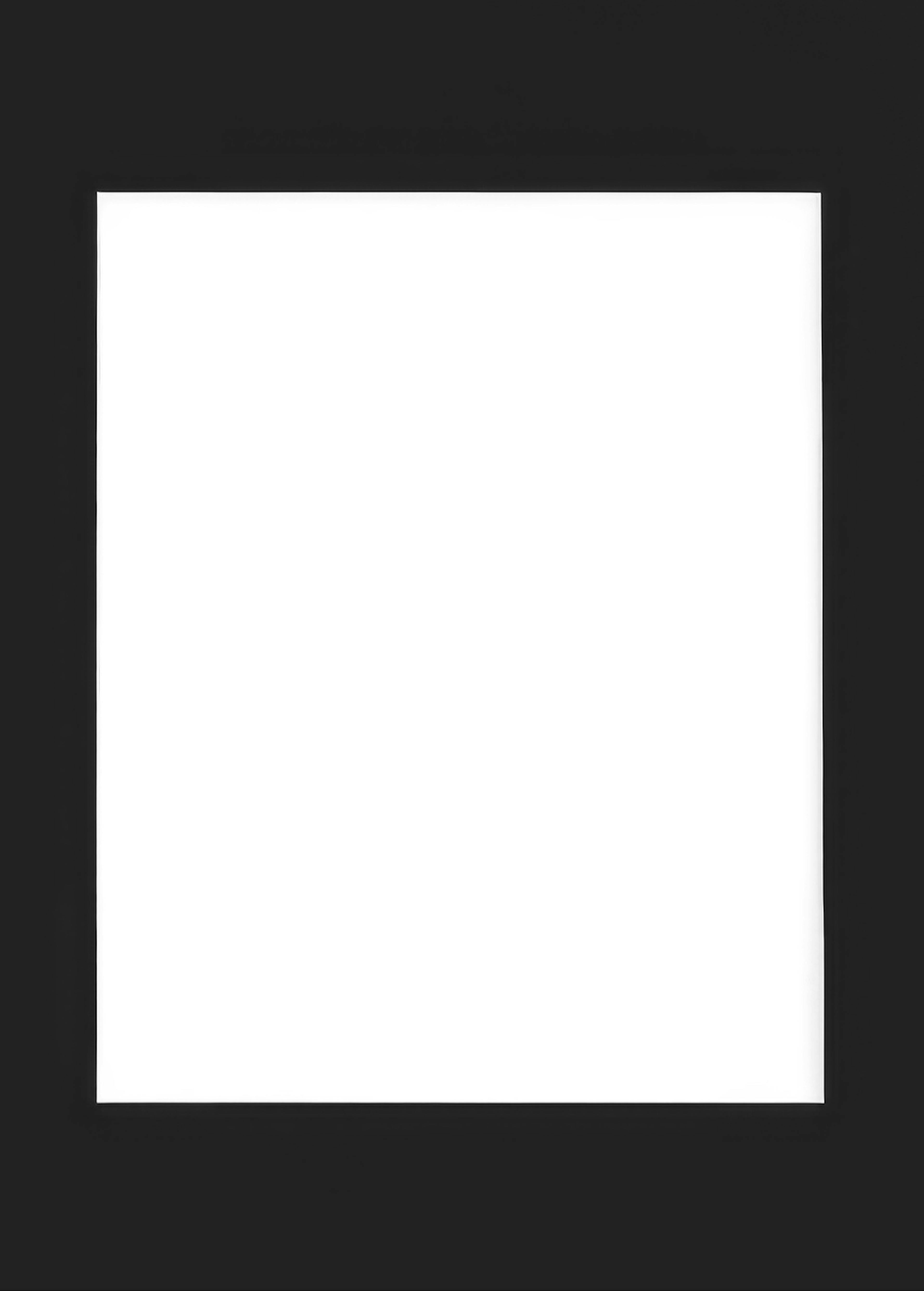 Mat board black, 20” x 28” in