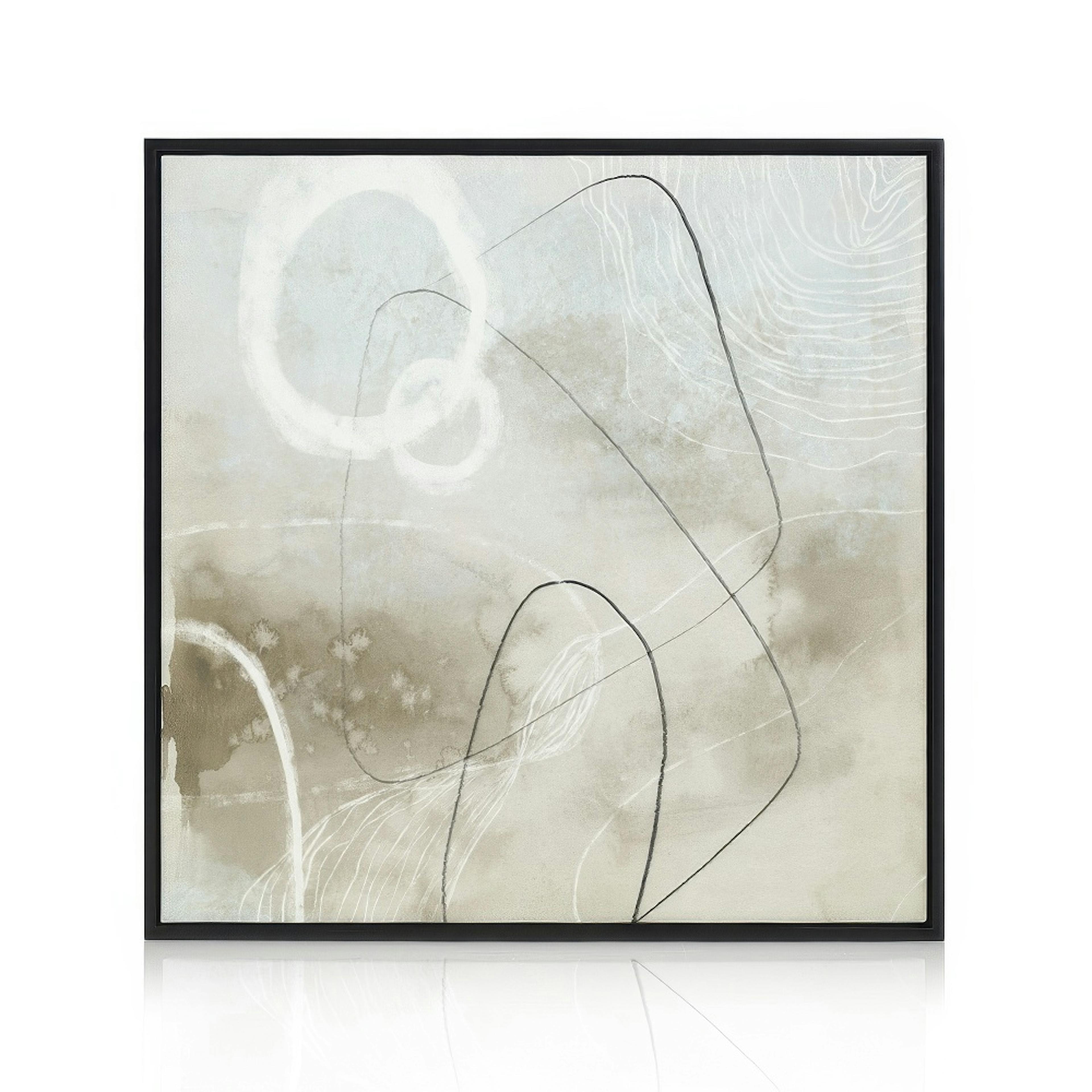 Soft Abstract Lines No2 Leinwandbild