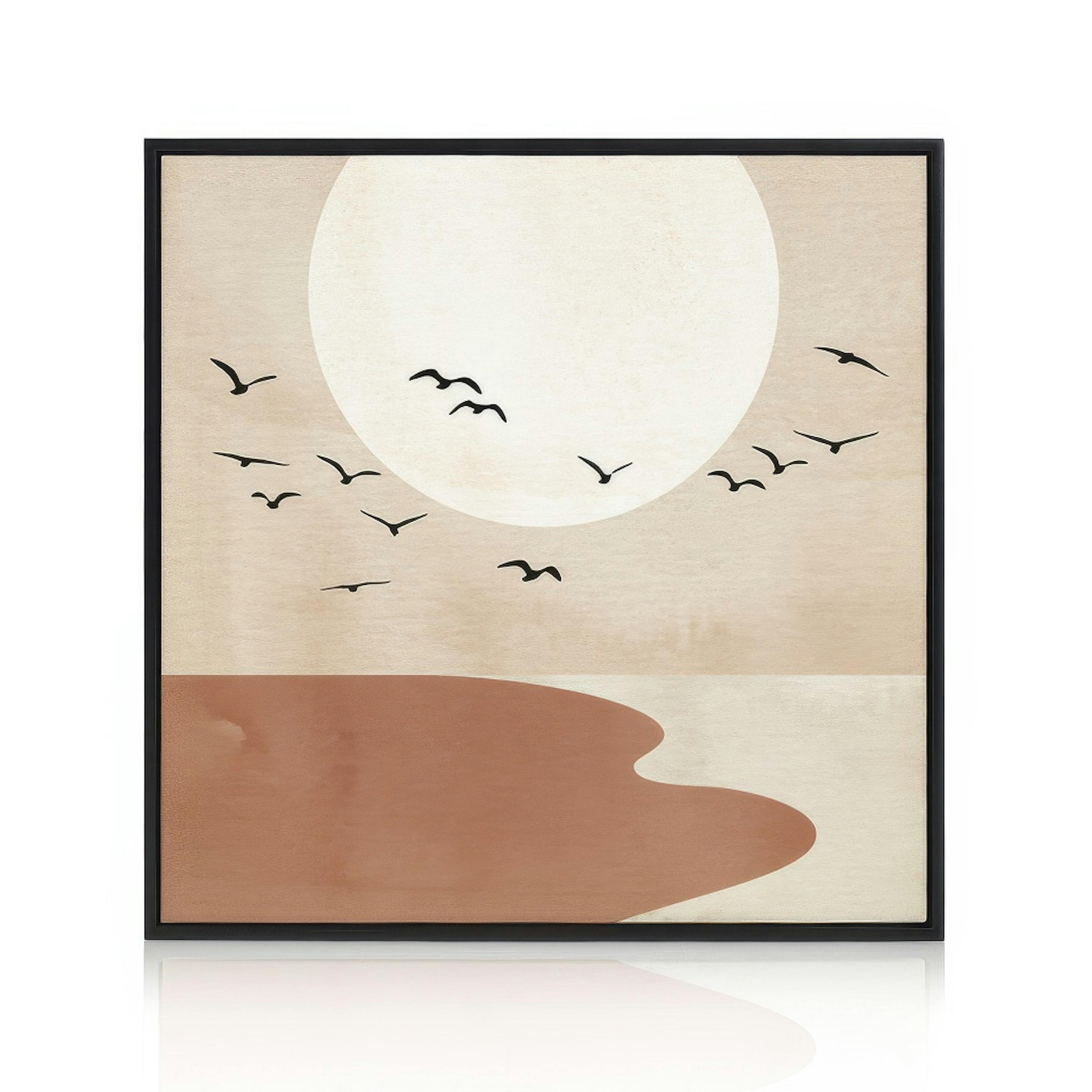 Sunset Beach Canvas