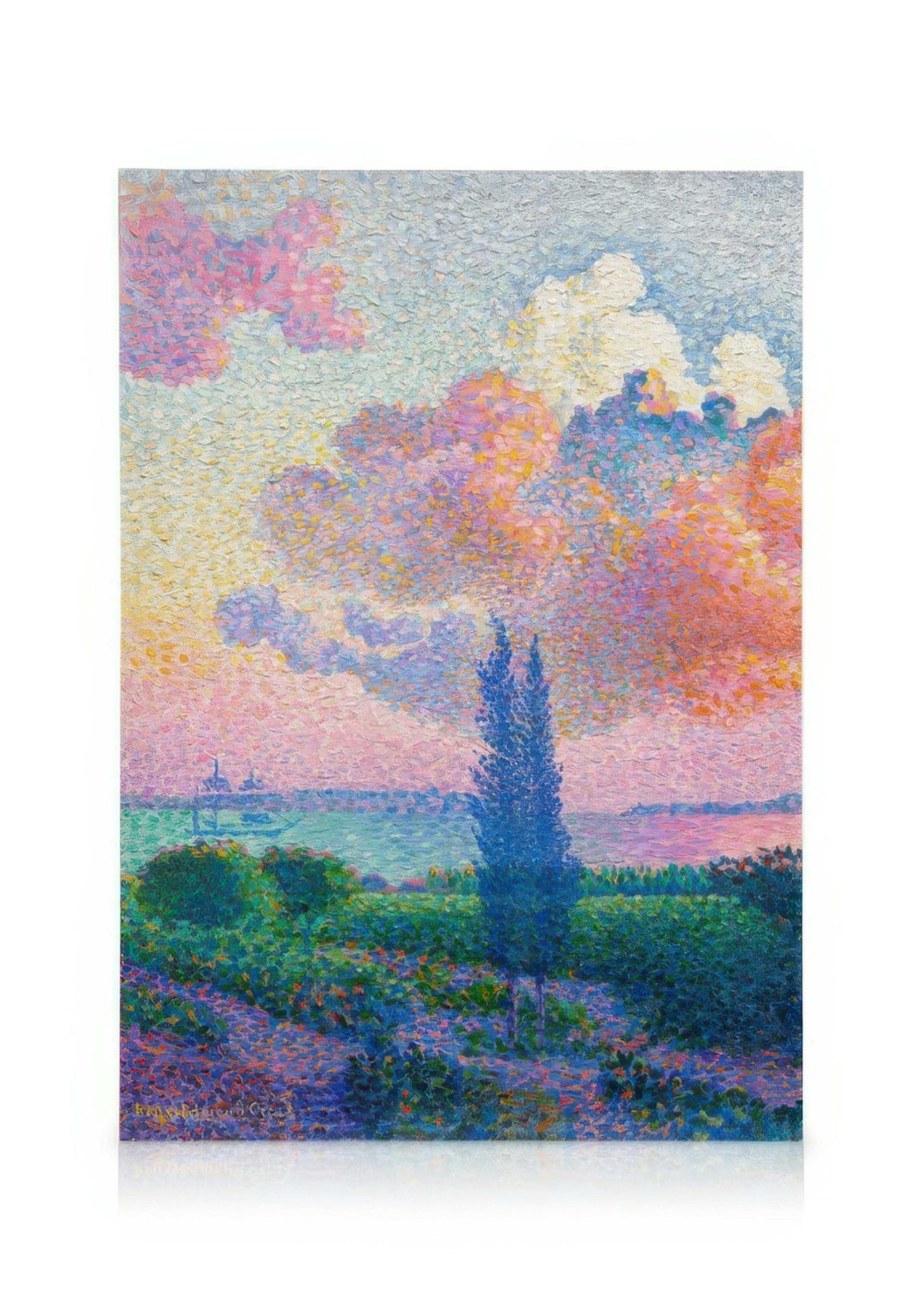Henri-Edmond Cross - The Pink Cloud Leinwandbild