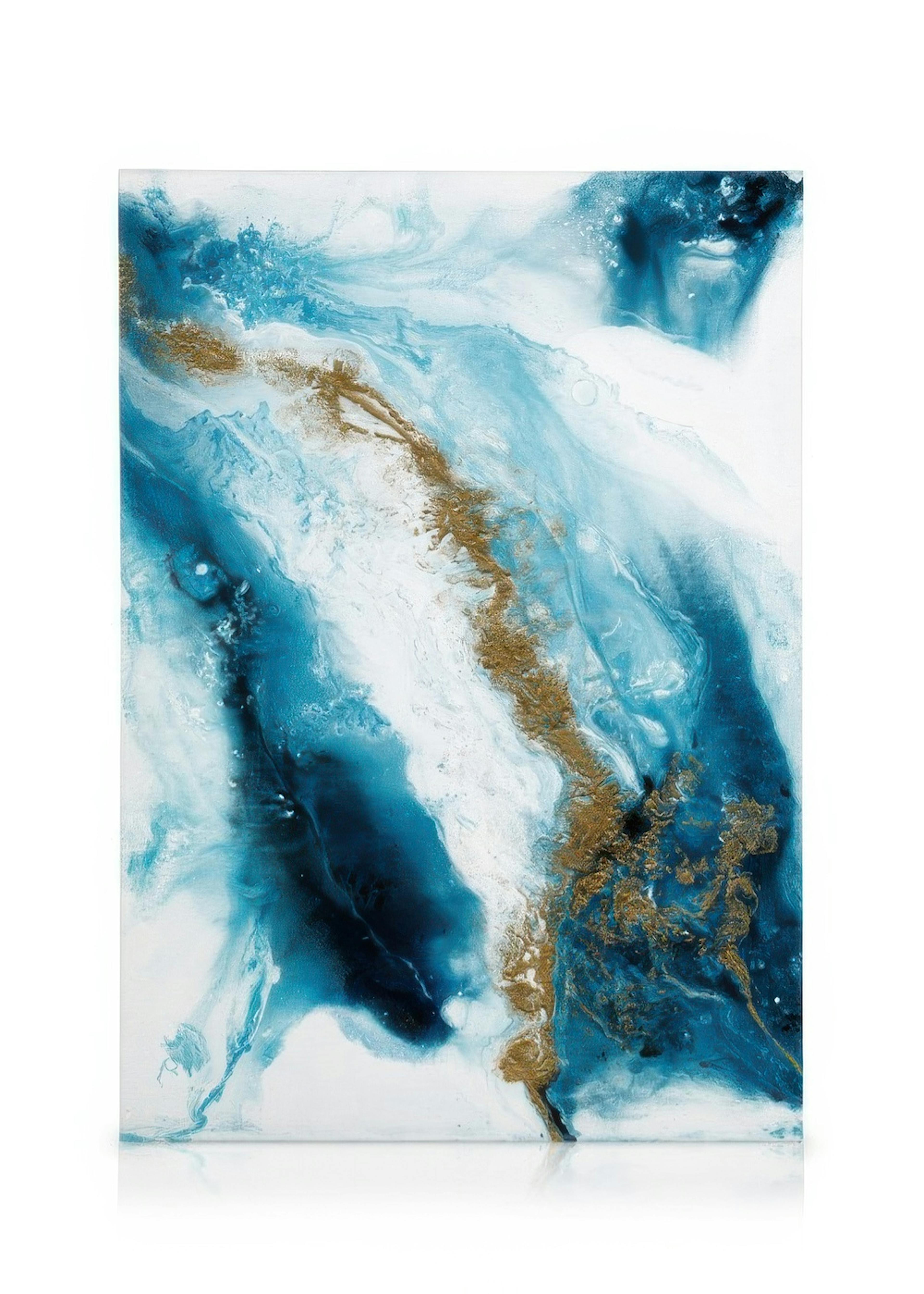 Into The Blue Canvas print