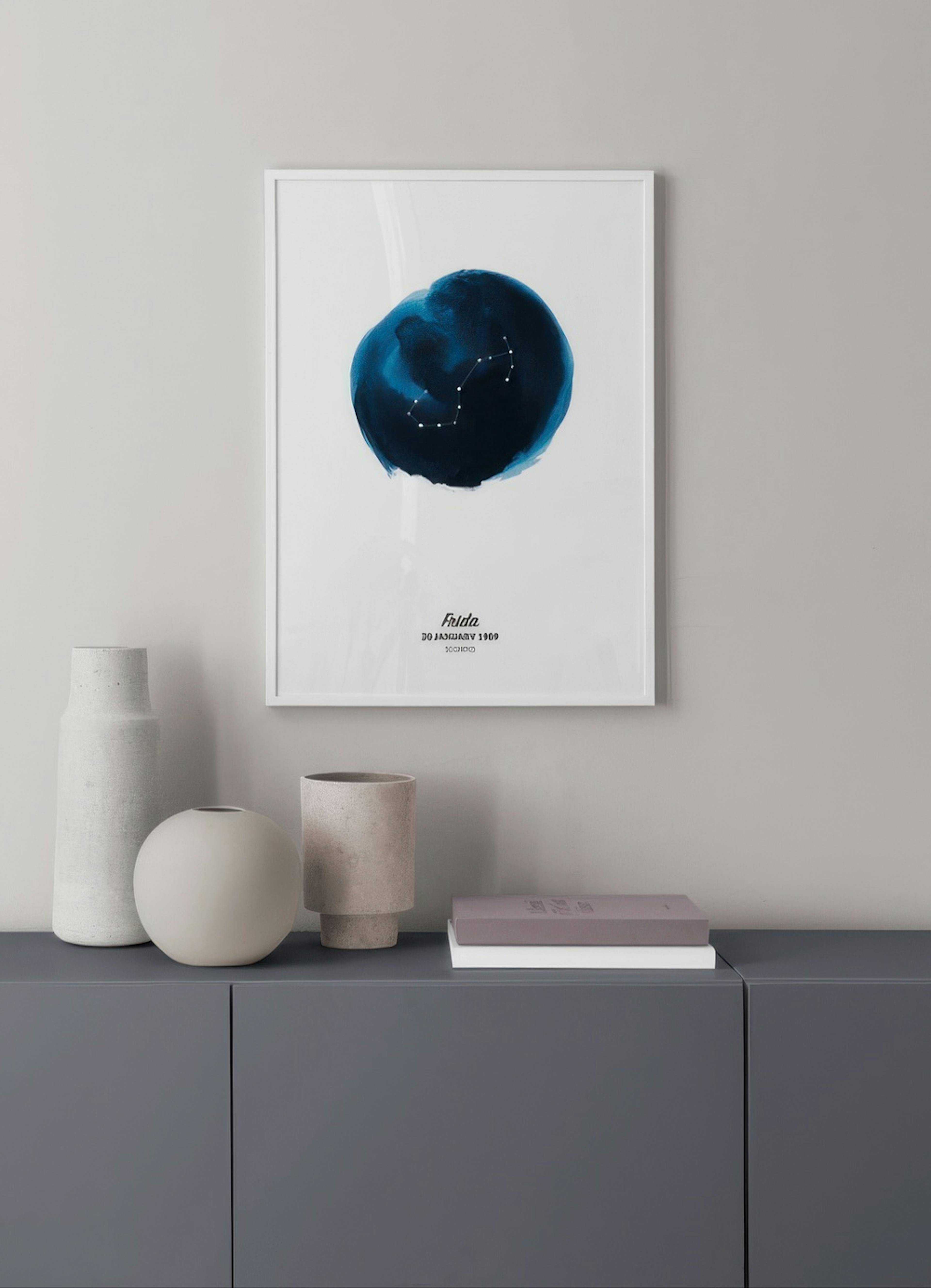 Zodiac Sign Scorpio Personal Poster