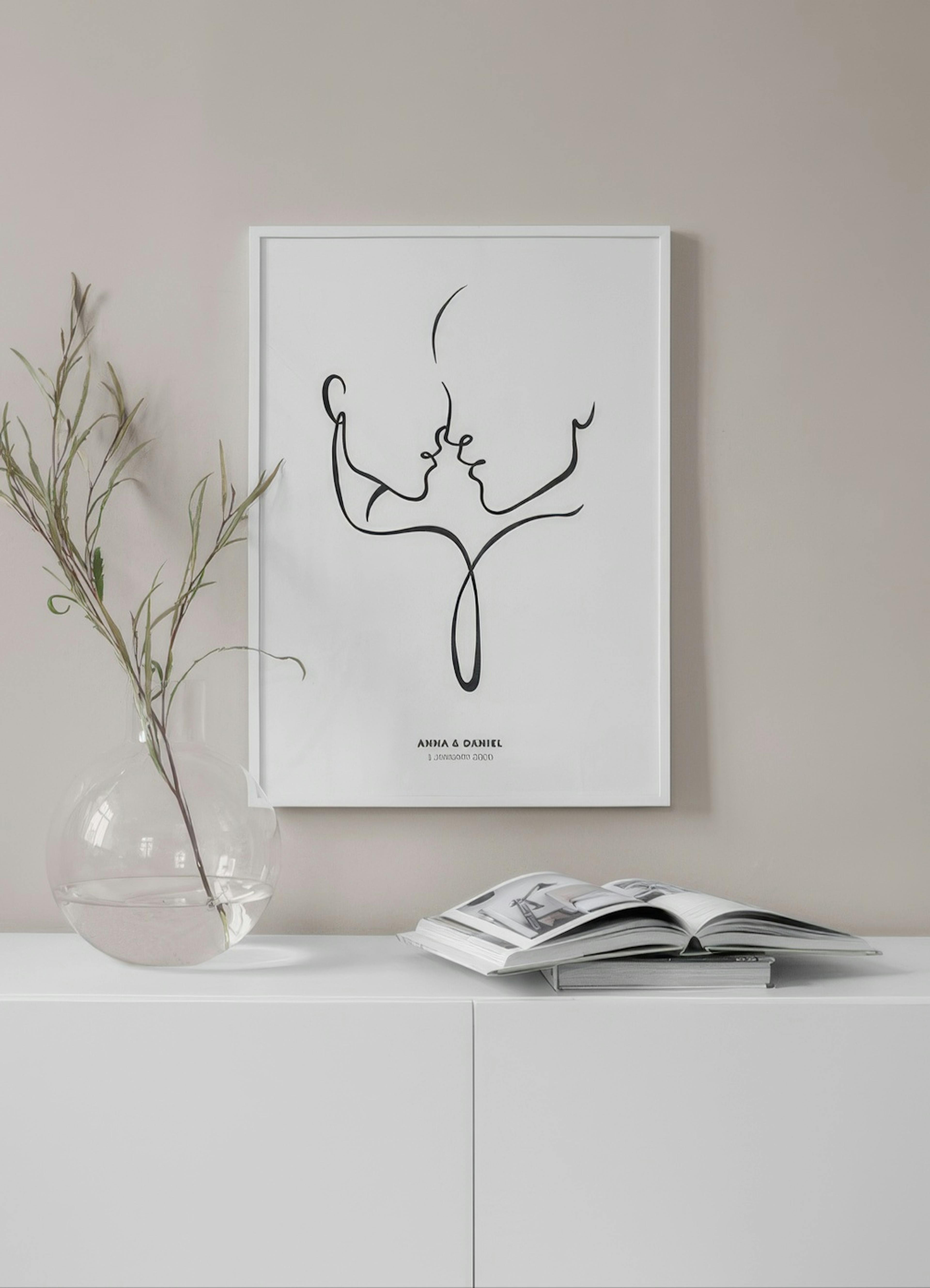Almost Kiss Personal Plakat