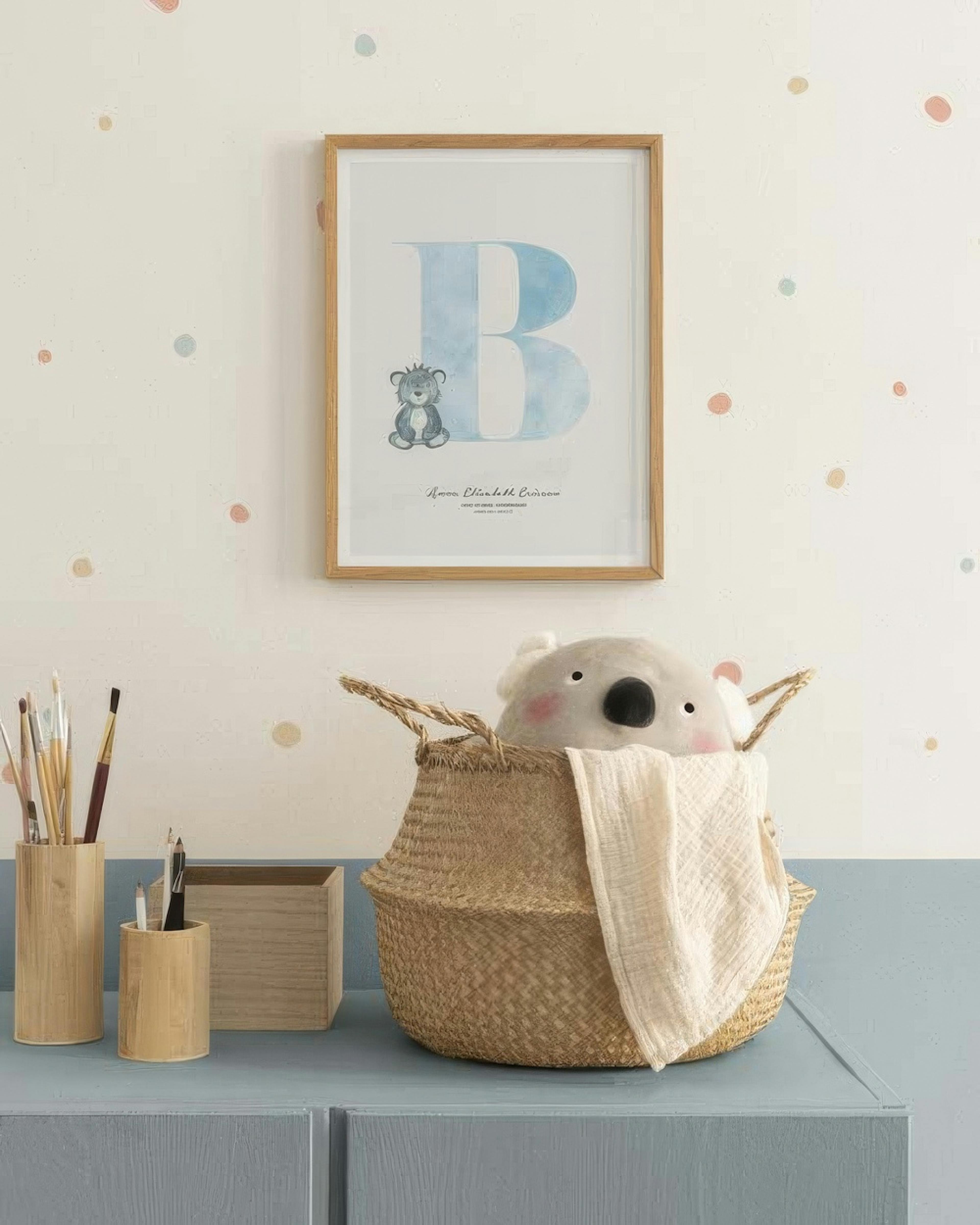 Kids Letter B Personal Juliste