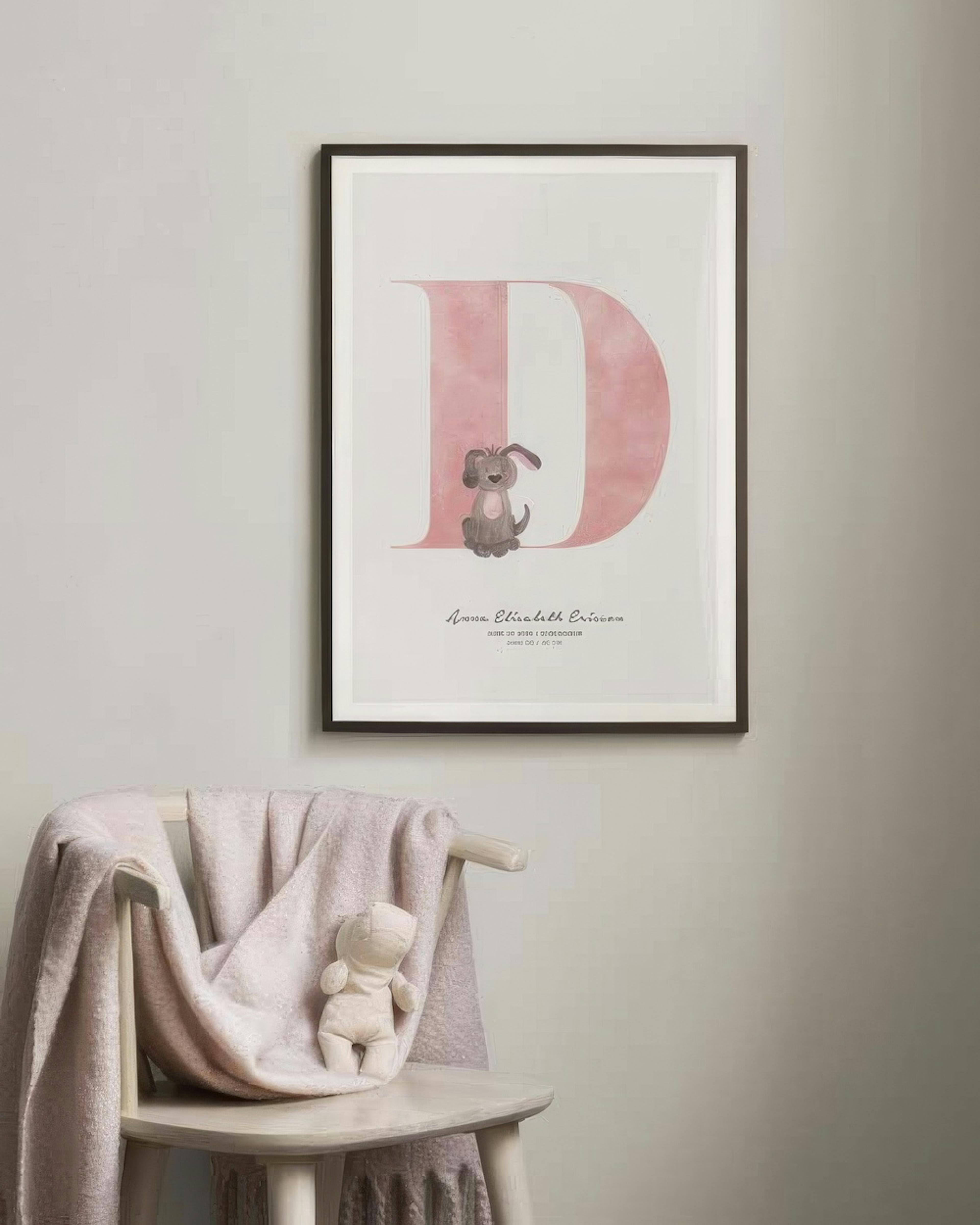 Kids Letter D Personal