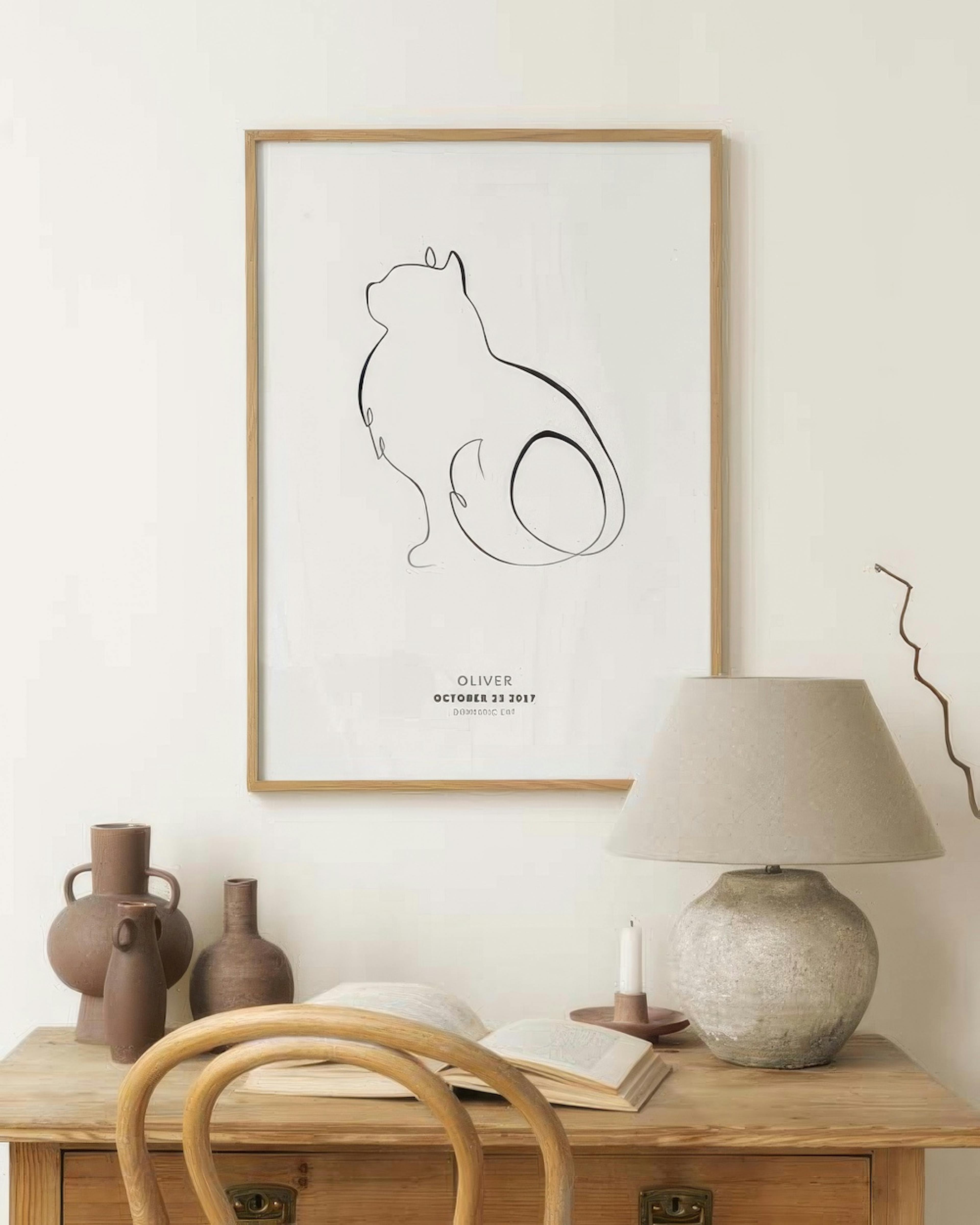 My Cat Norwegian Forest Cat Personal Poster