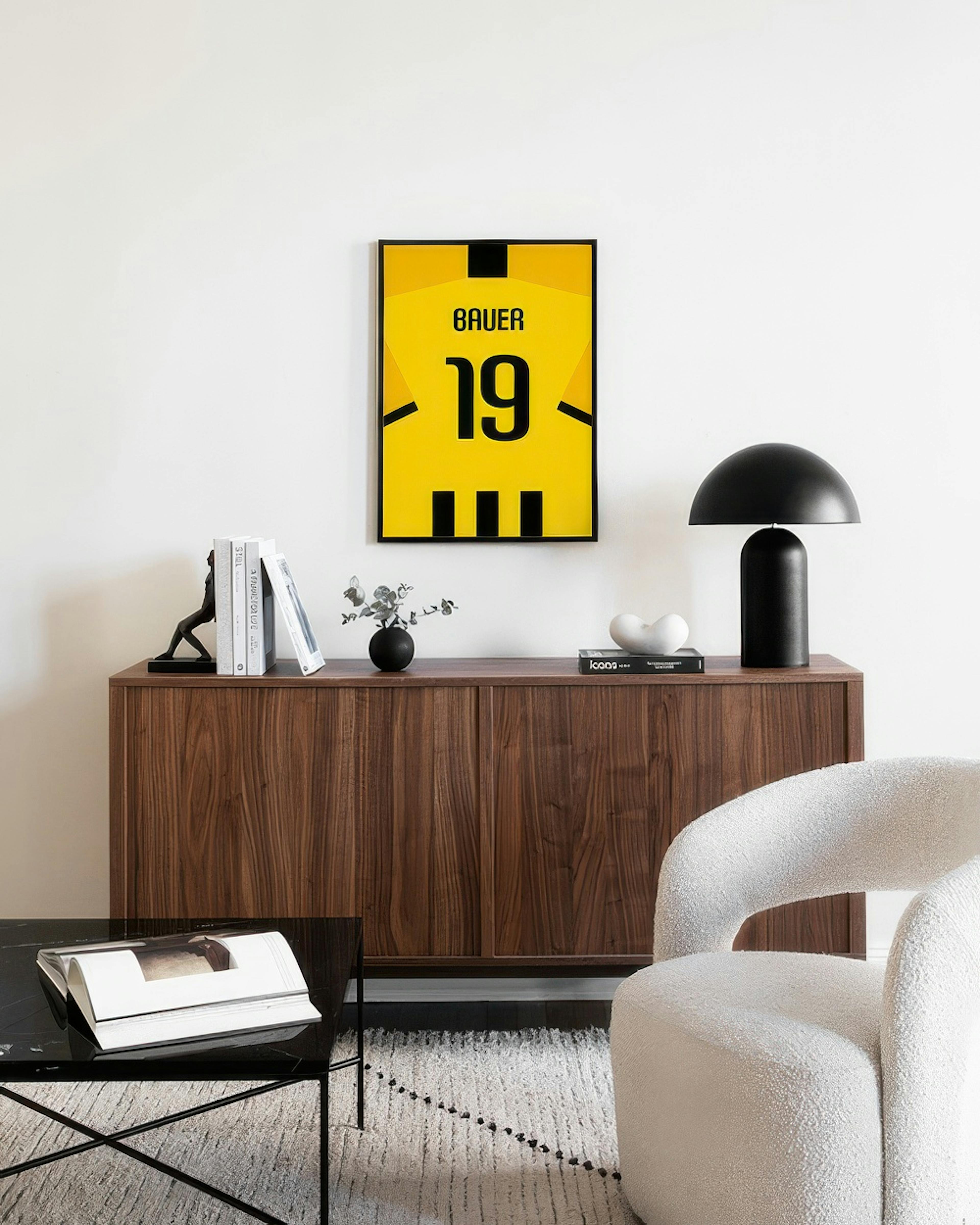 Football Shirt No7 Personal Plakat