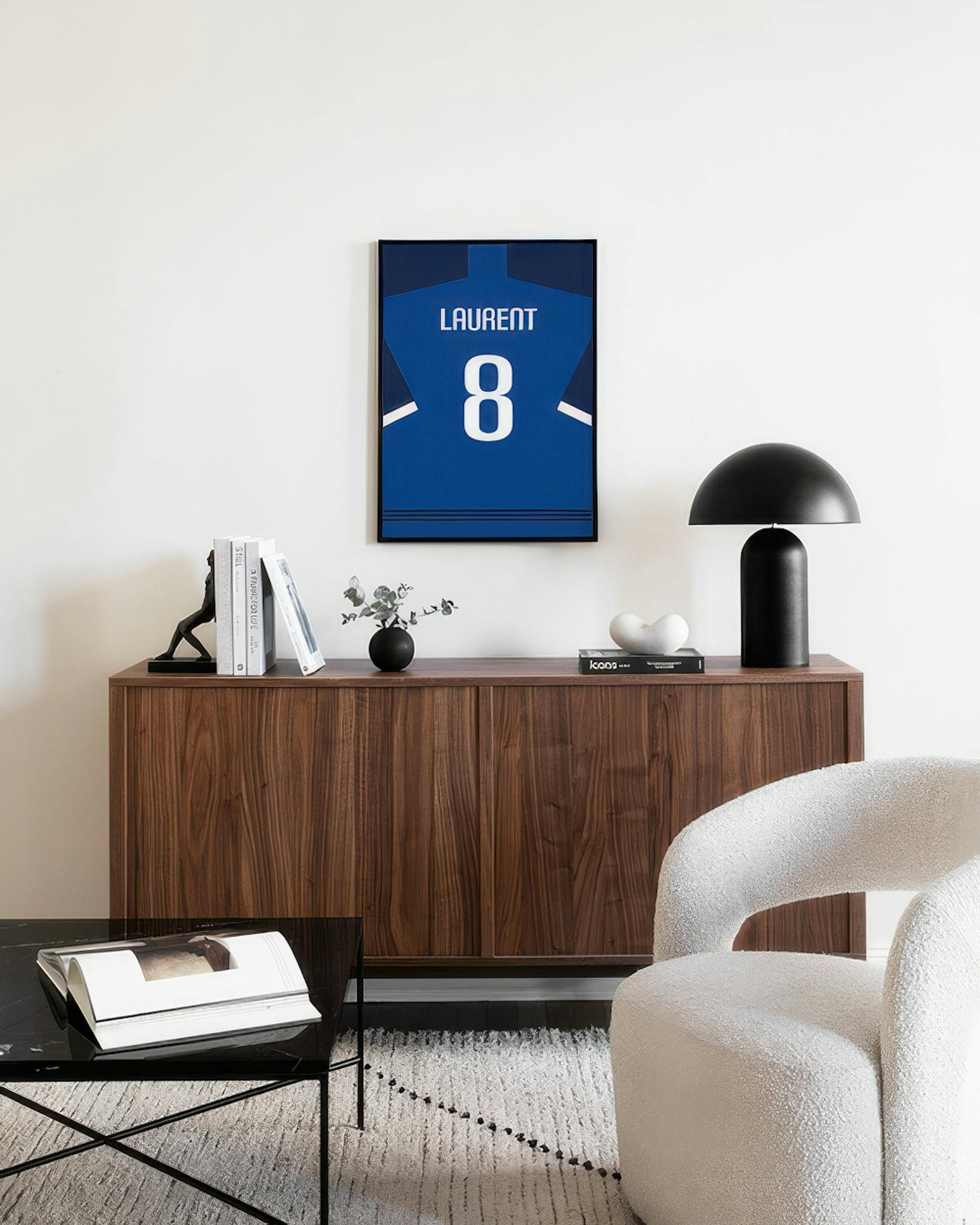Football Shirt No8 Personal Affiche