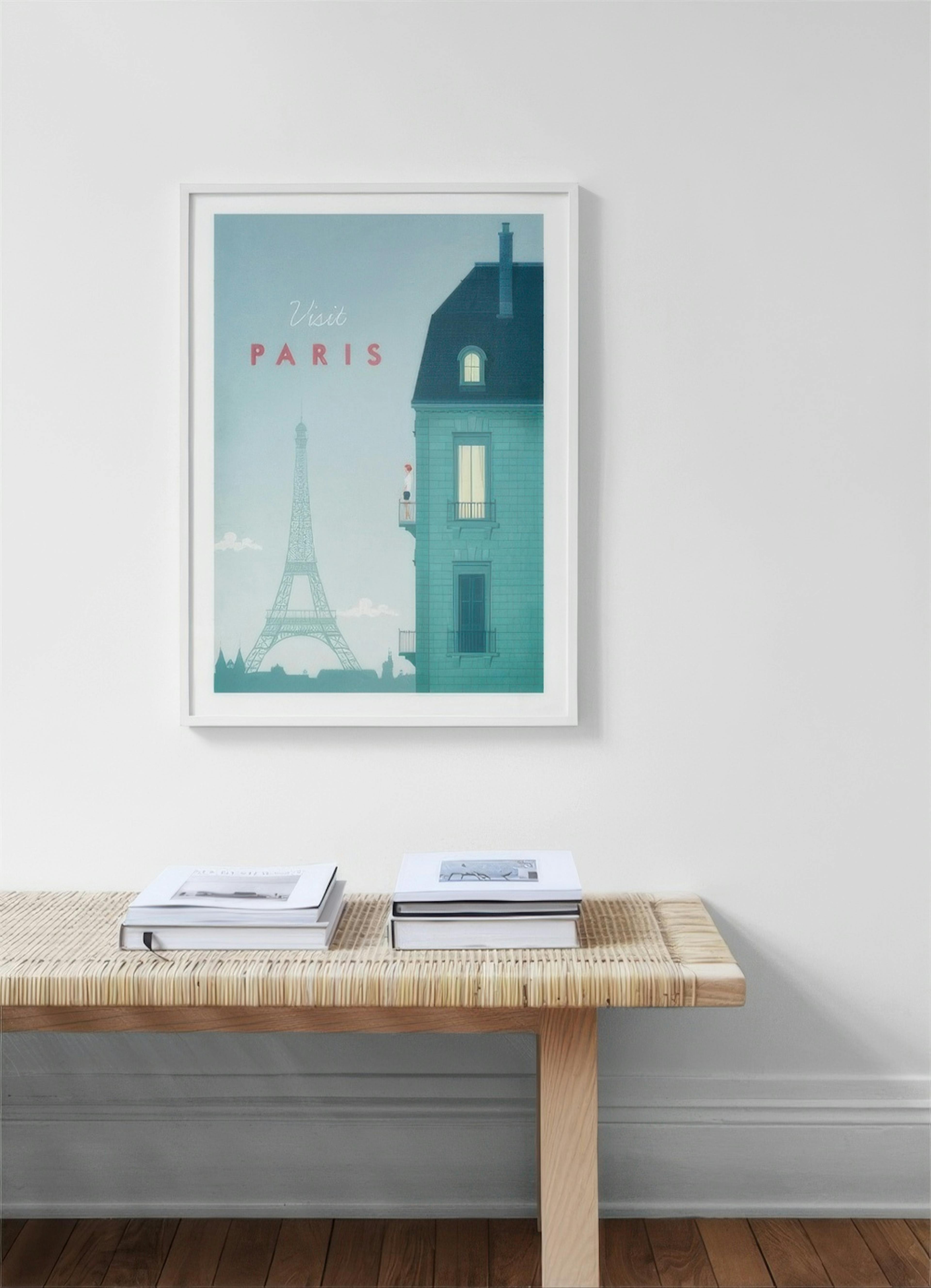 Henry Rivers - Paris Travel Poster
