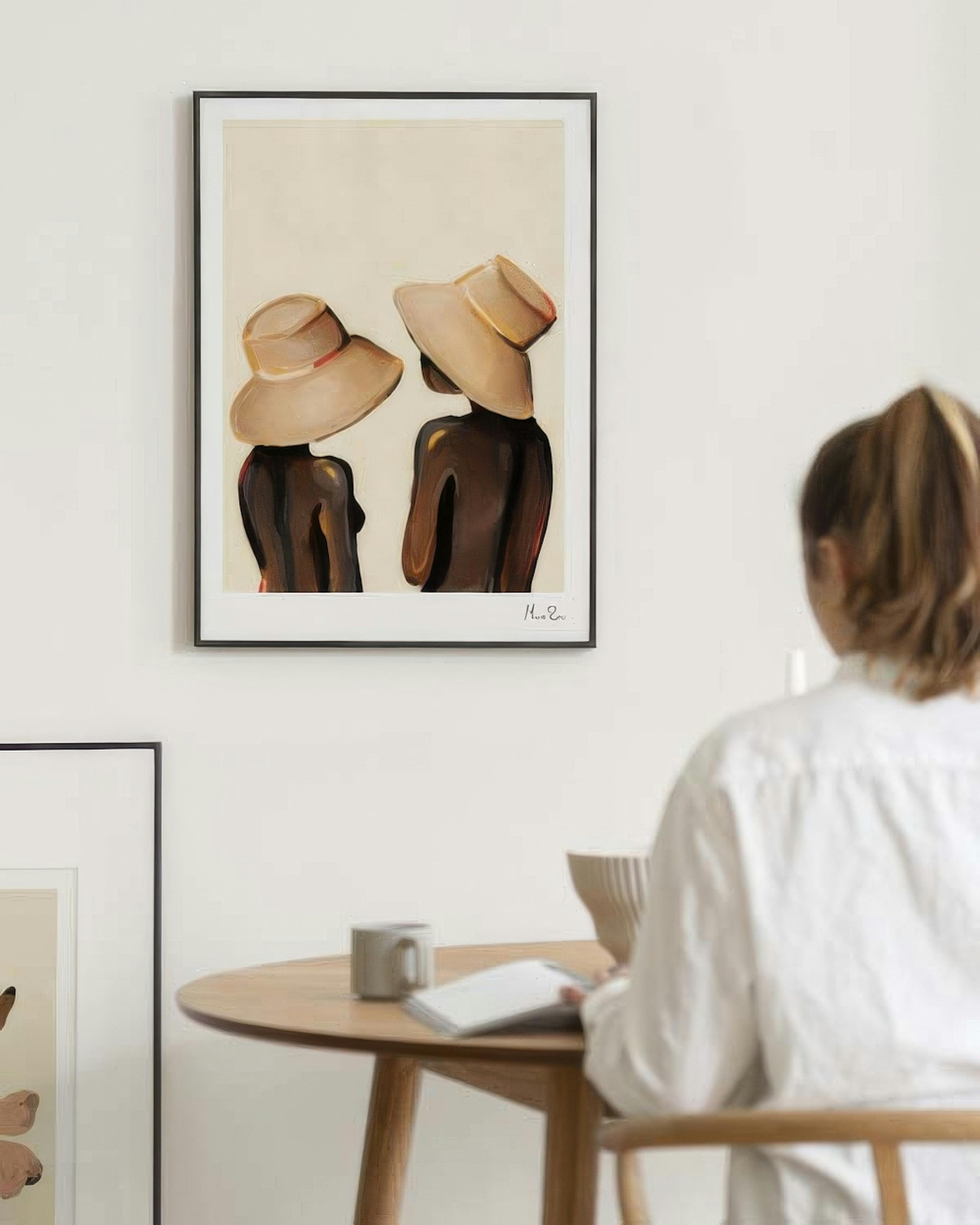 Maxime Rokus - Hats Together Poster