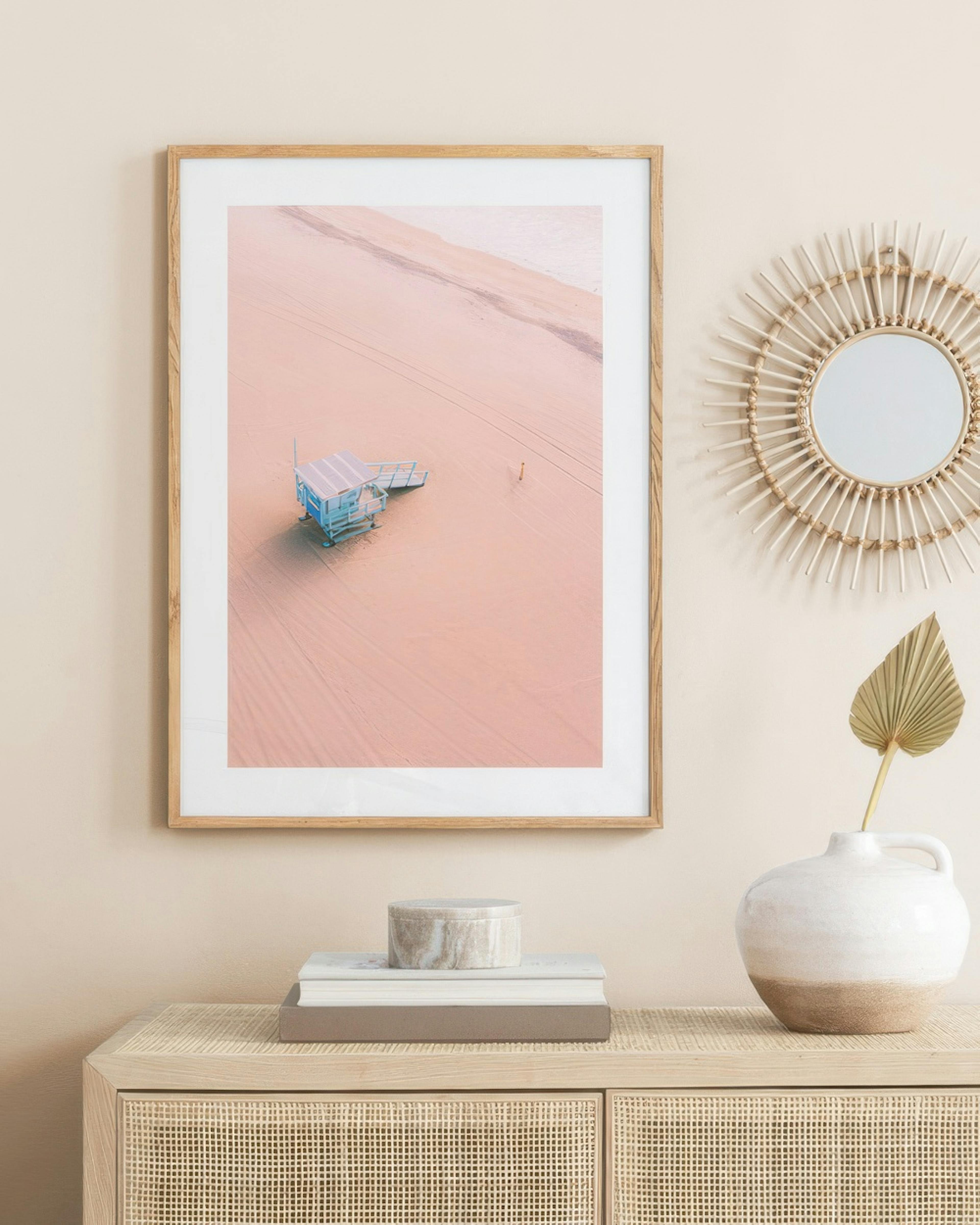 Richard Podgurski - Desert Beach Print