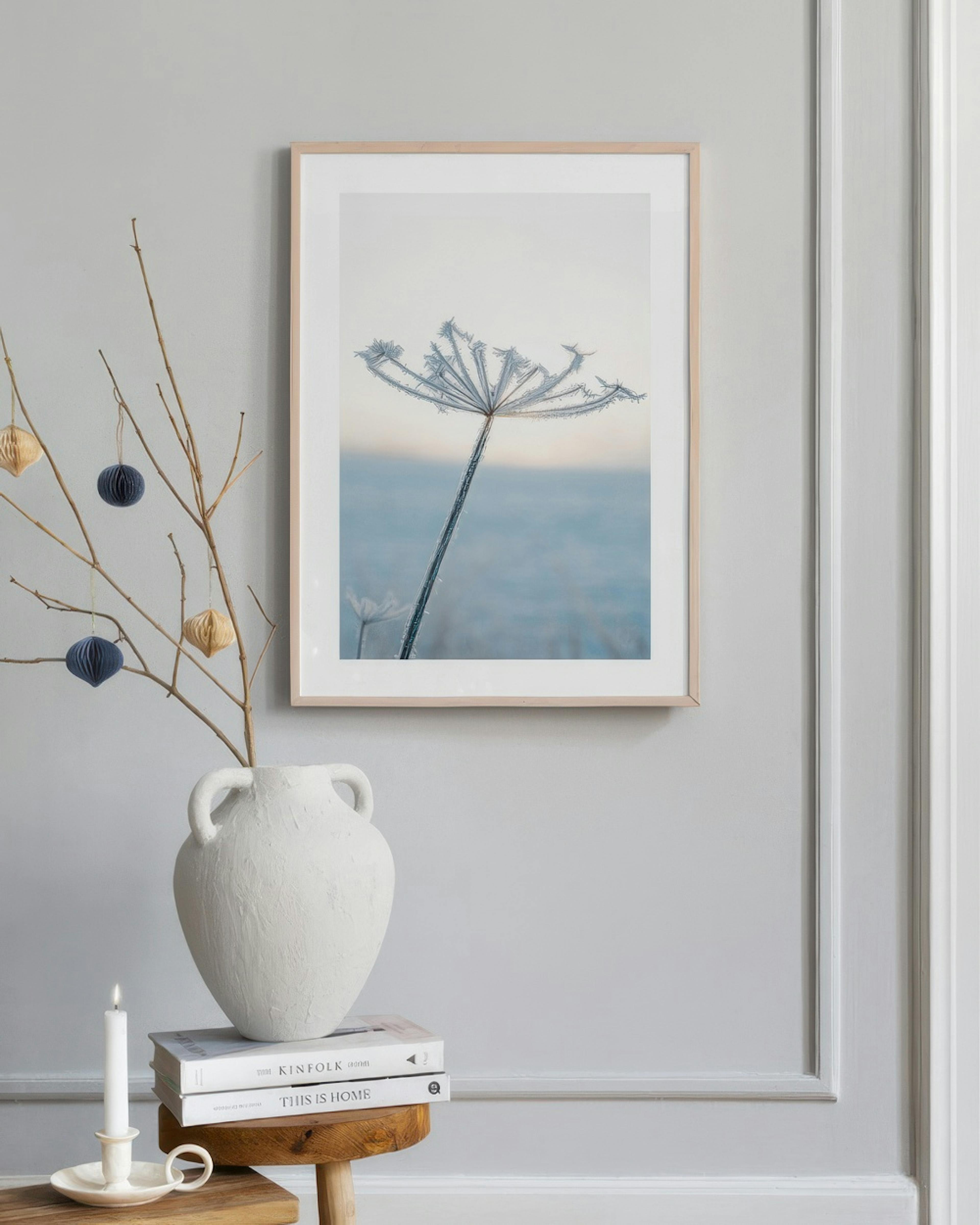 Frosty Flower Plakat