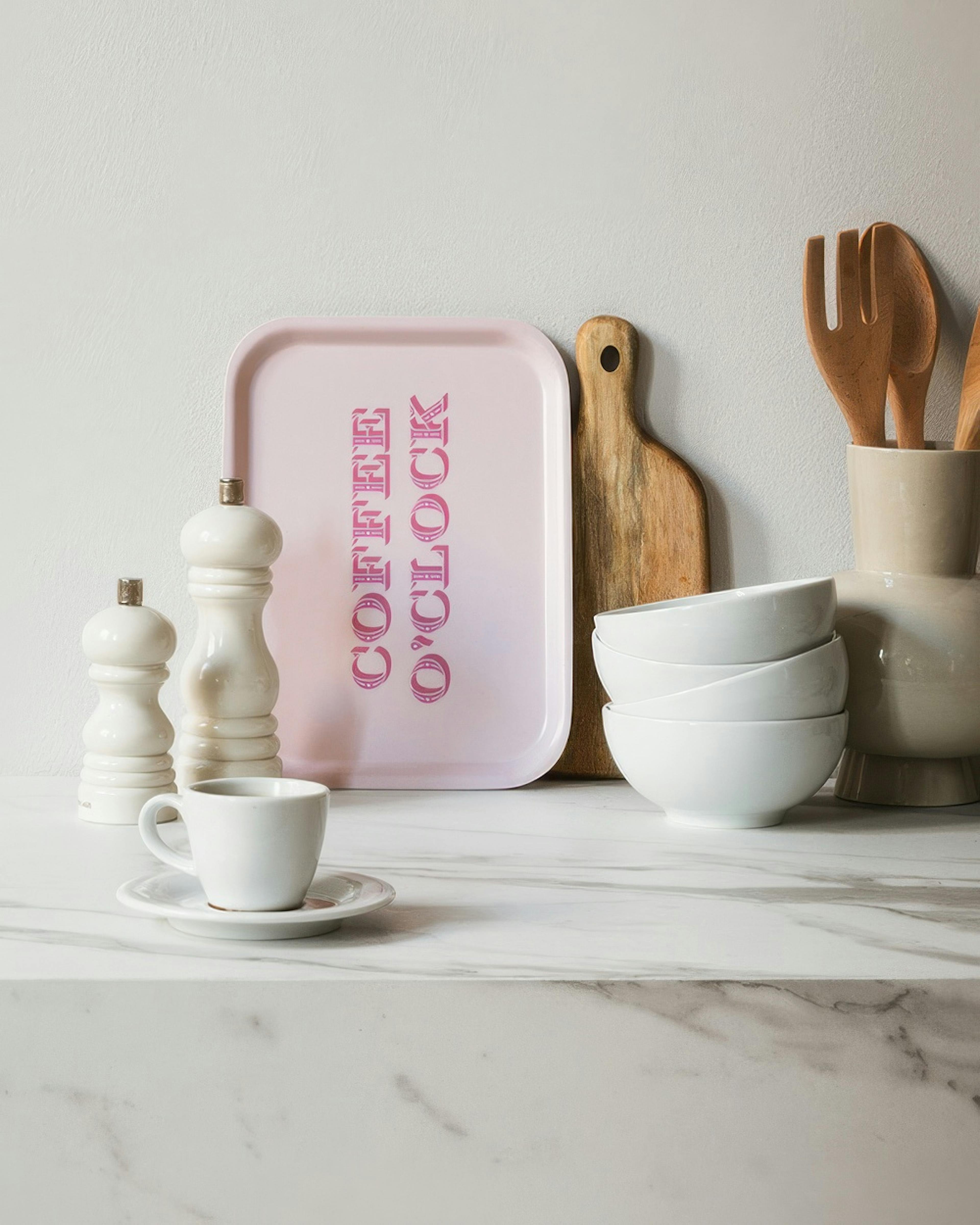 Coffee O´Clock Tray
