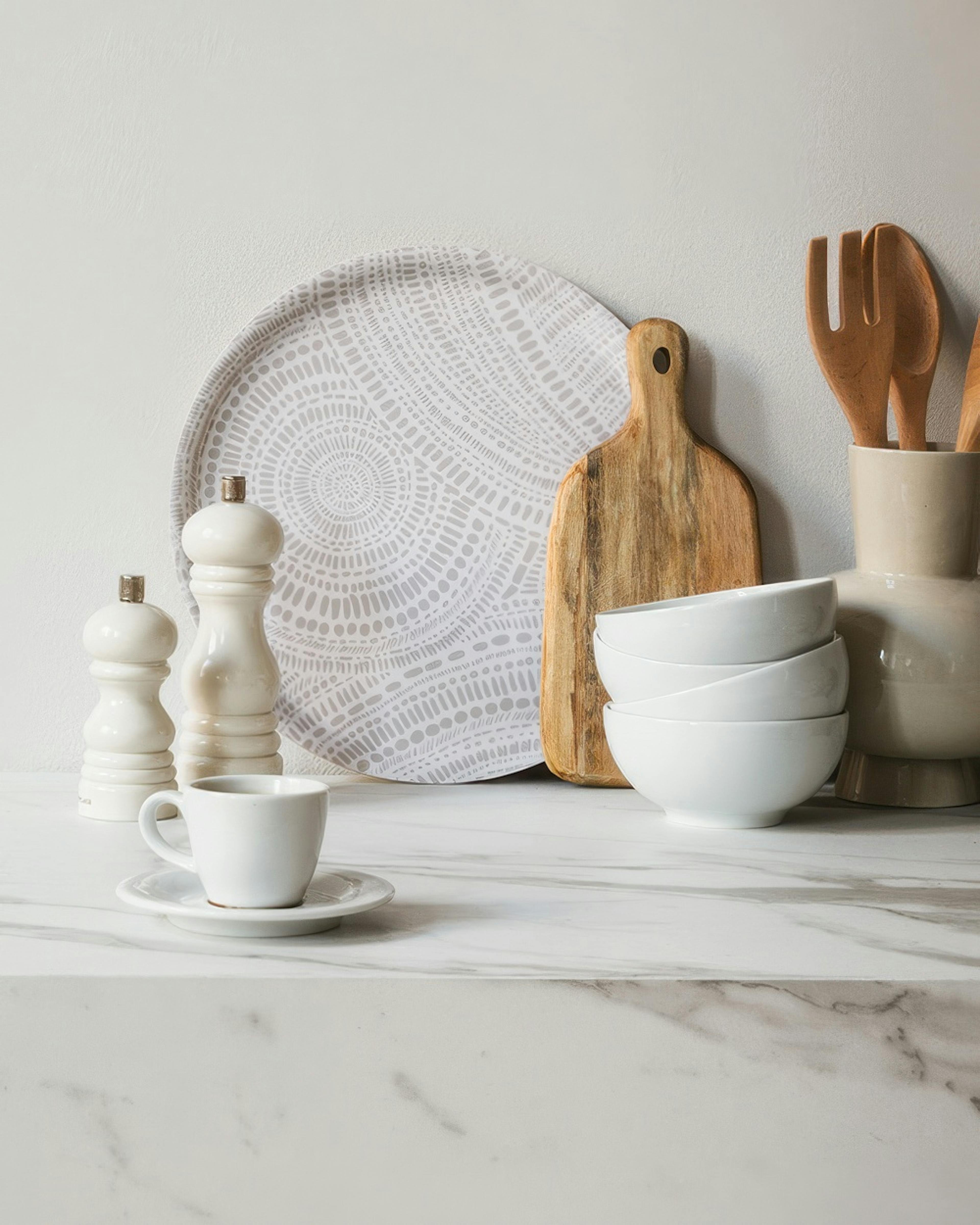 Dotted Pattern Tray