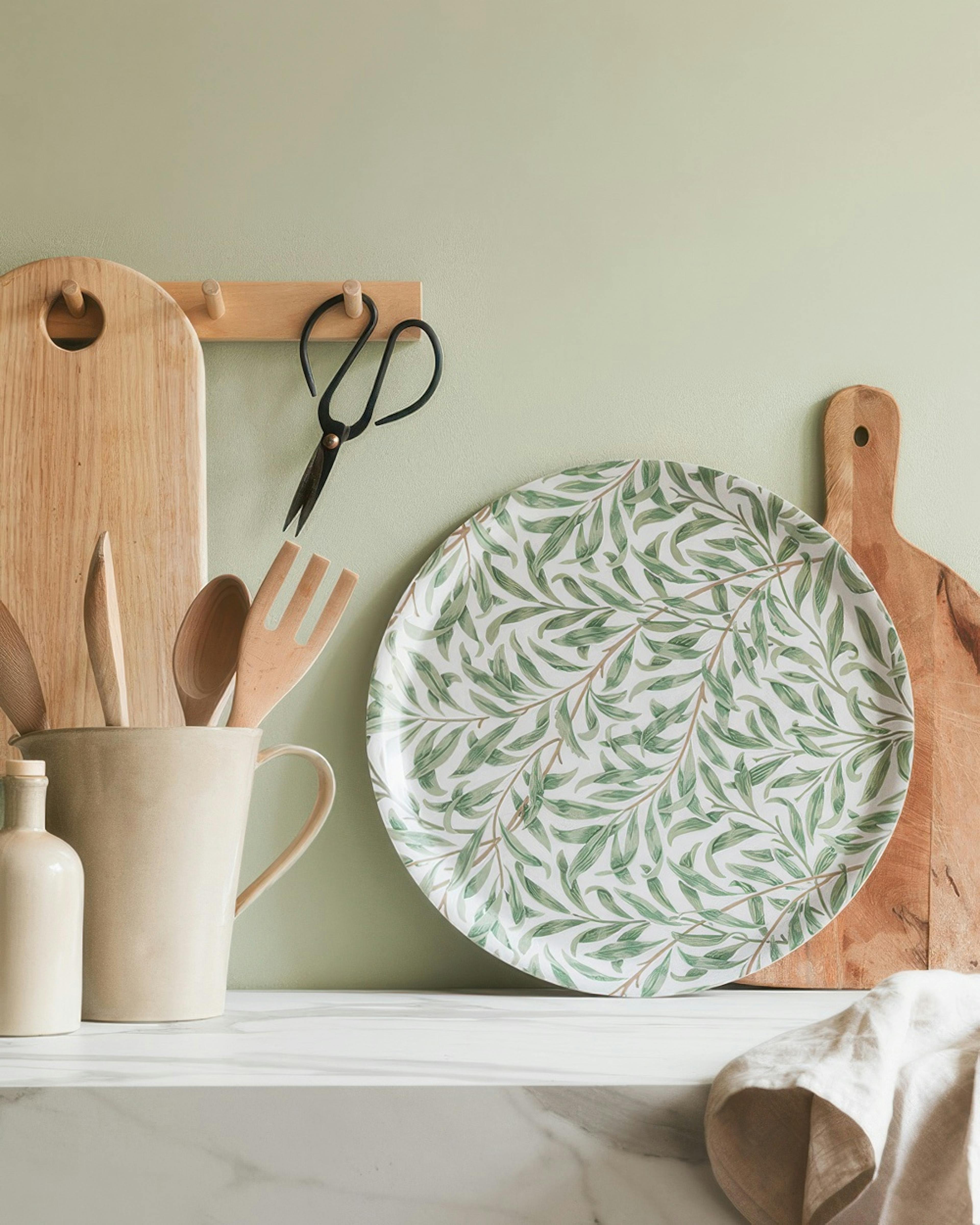 William Morris - Willow Bough Round Tray