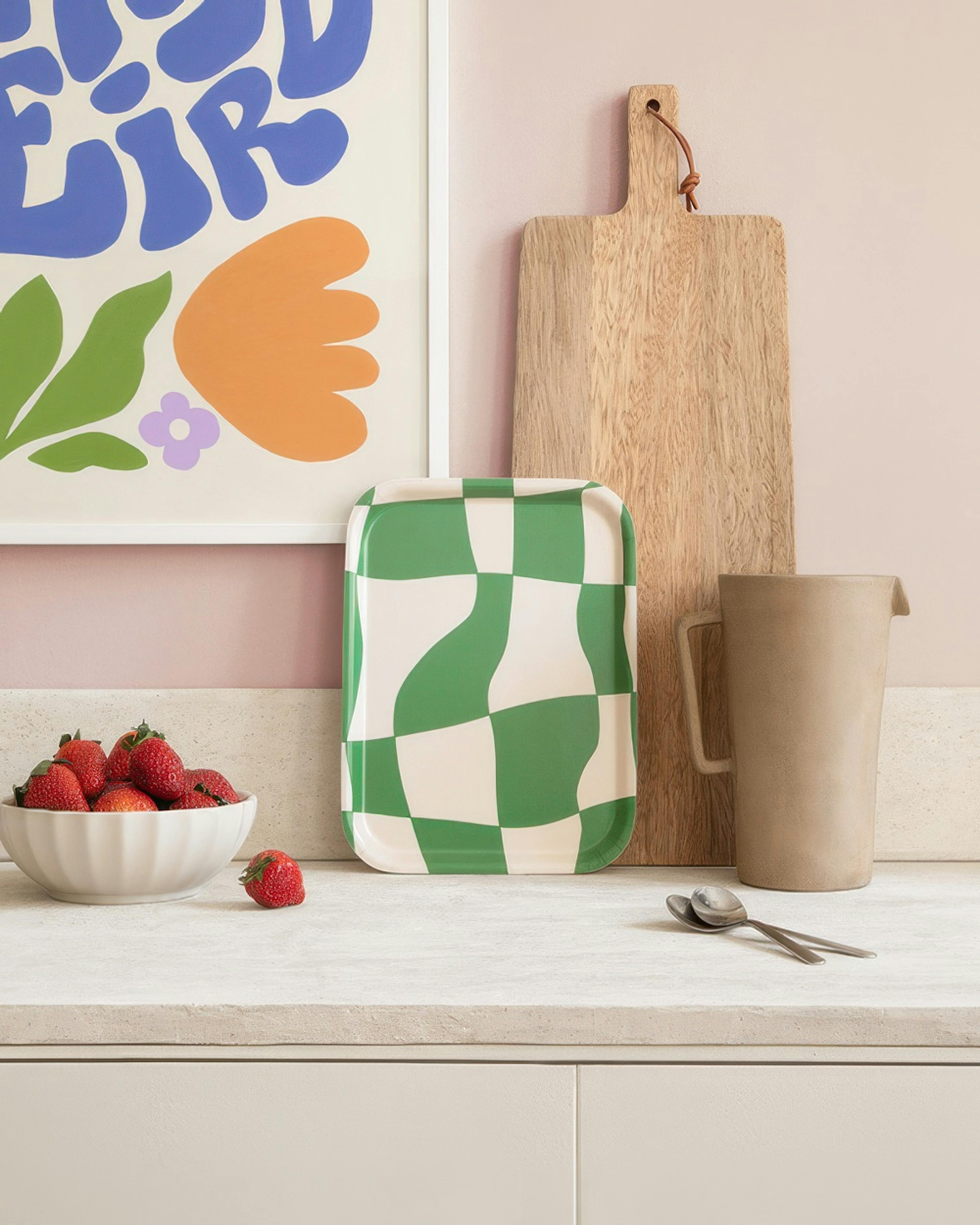 Playful Squares Tray