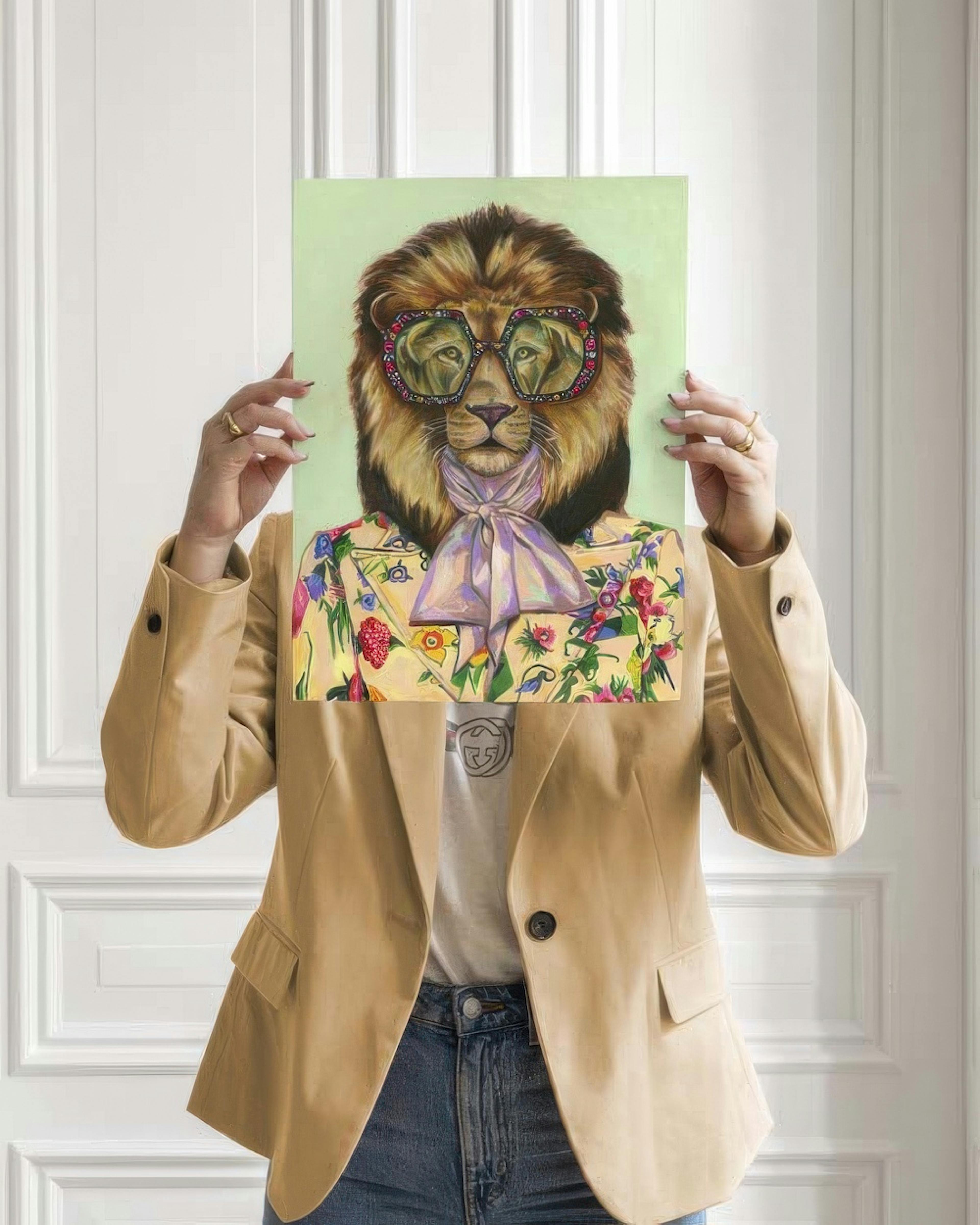 Heather Perry - Artsy Lion Plakat