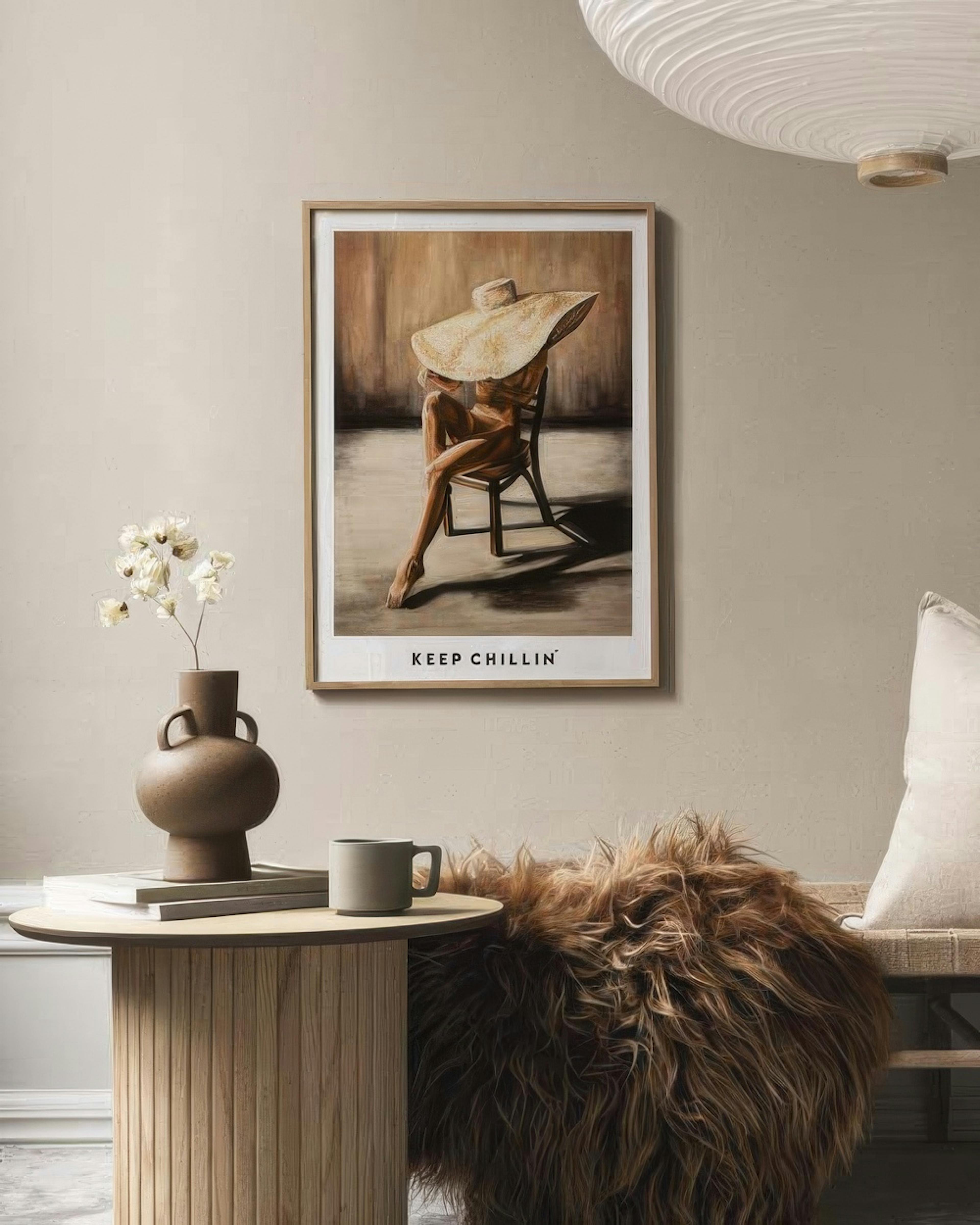 Sofia Larsson - Keep Chillin' Affiche