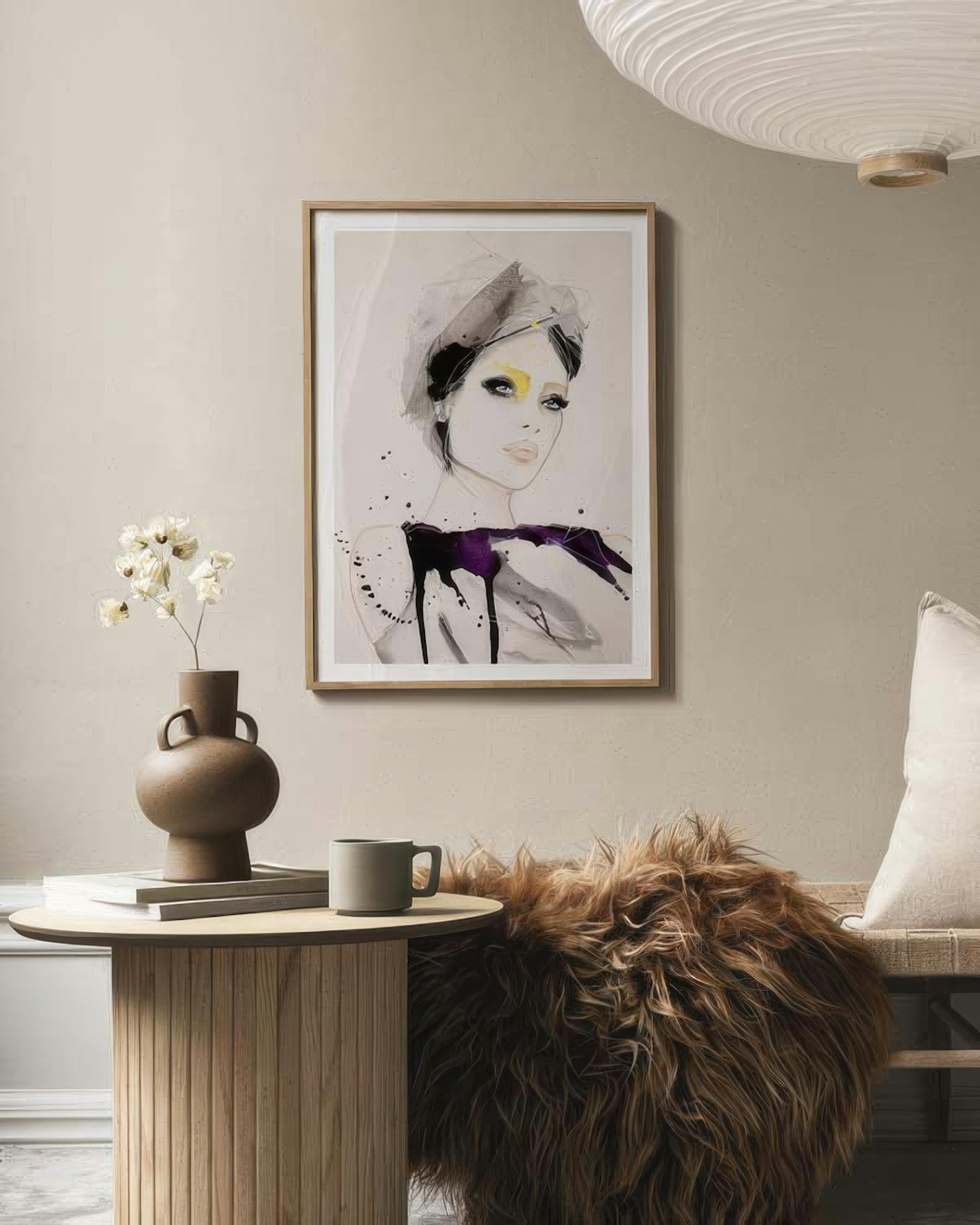 Leigh Viner - Intent Print