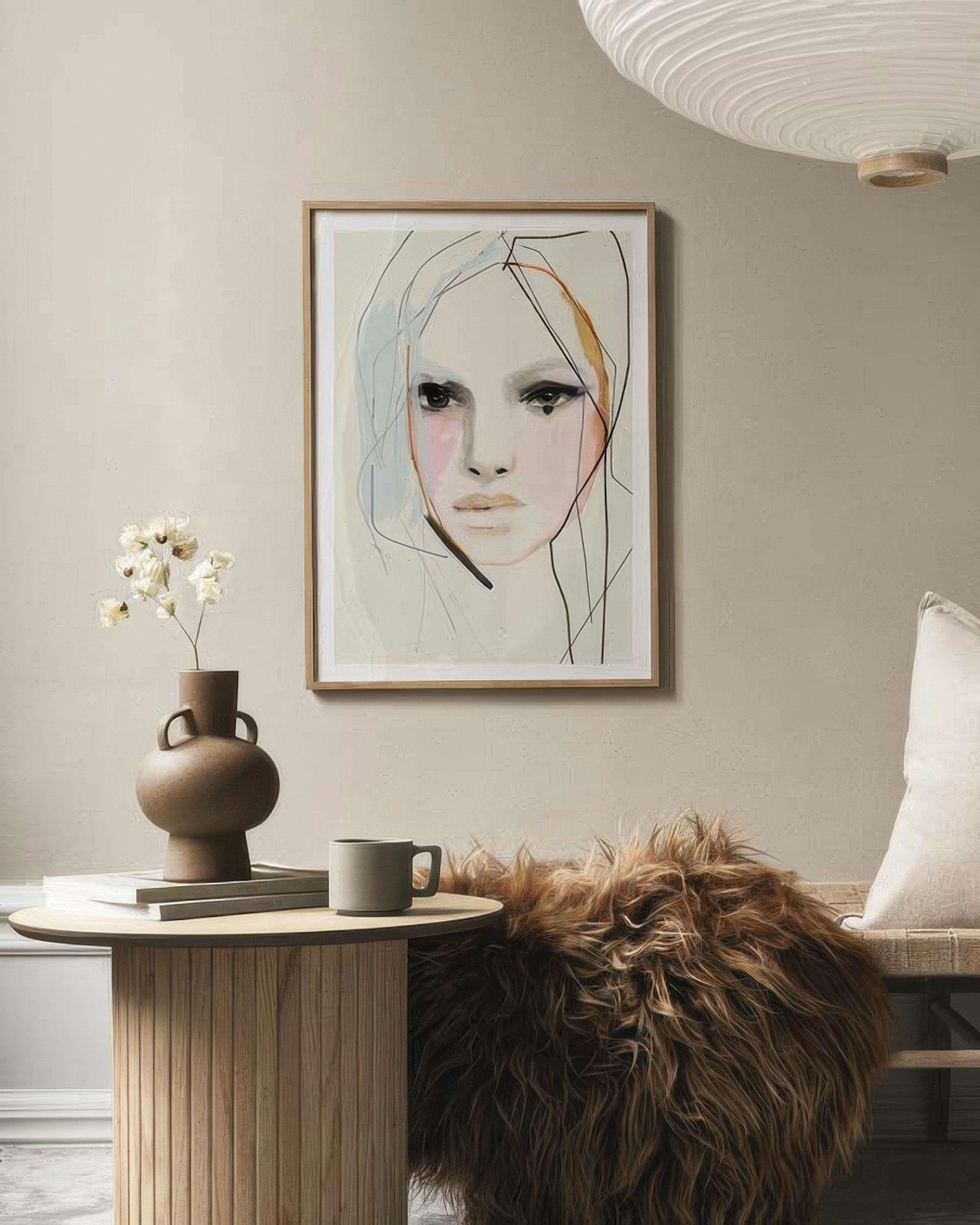 Leigh Viner - Blanche Print