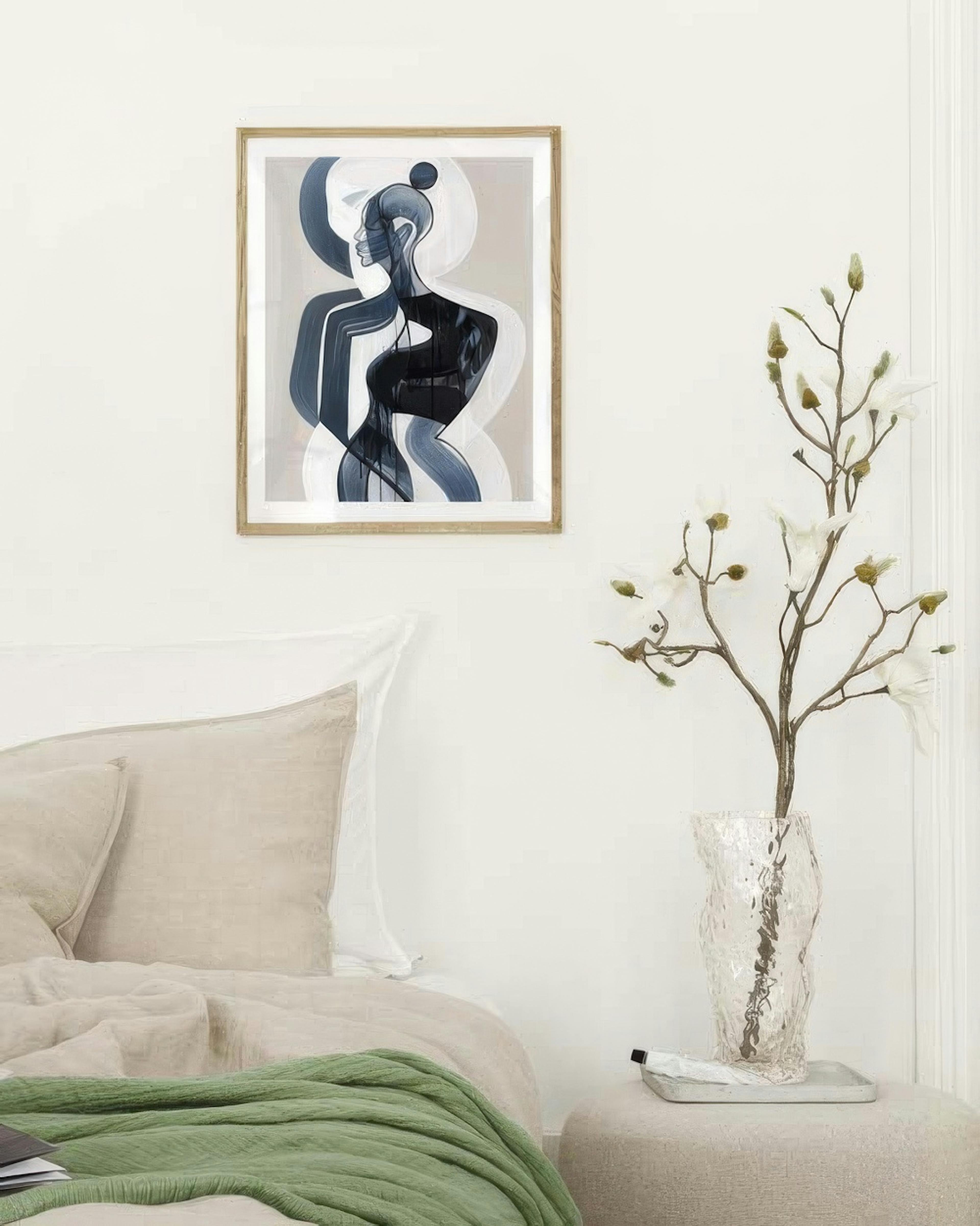 Peytil - Blau Serenity Poster