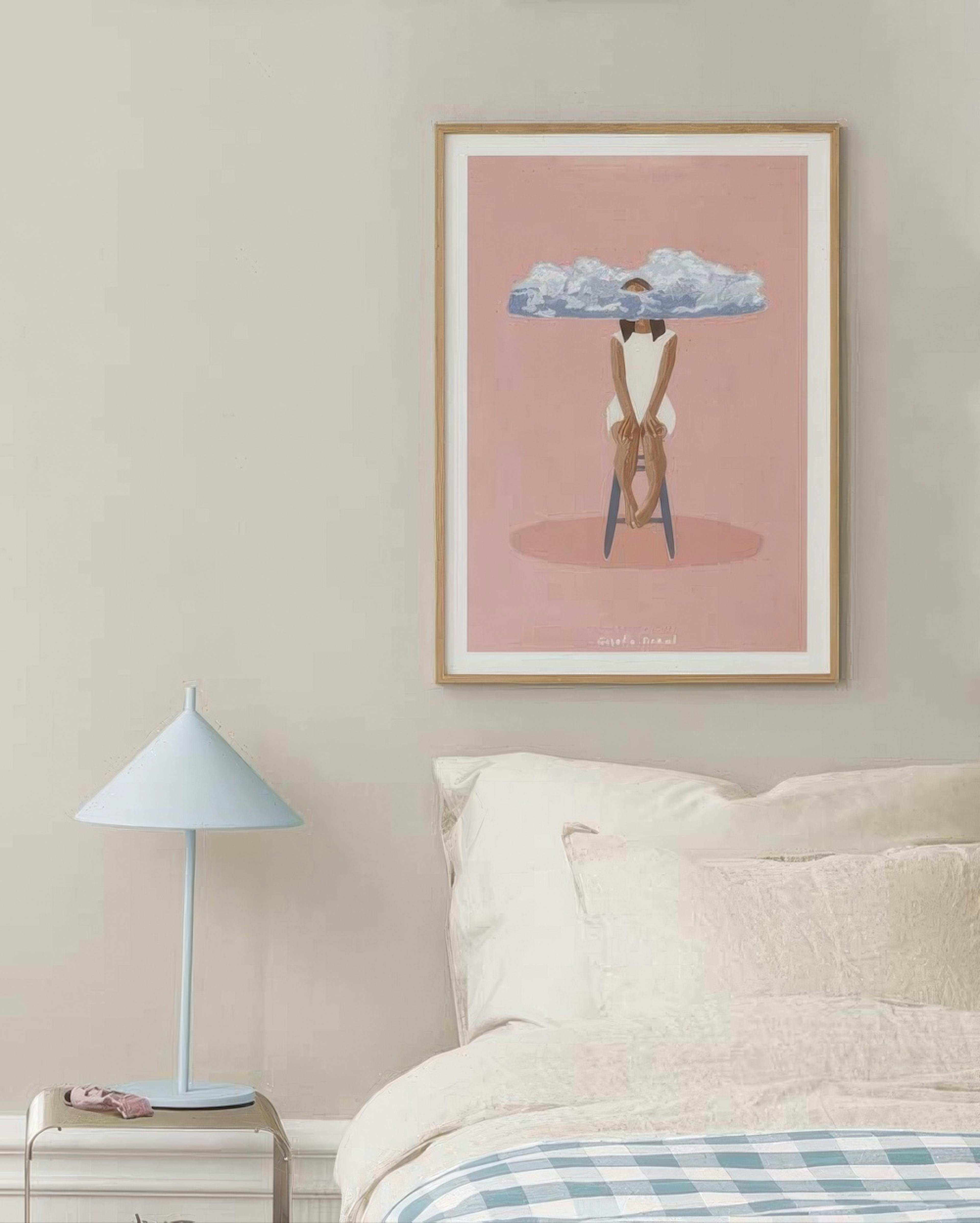 Giselle Dekel – Pink Meditation Plakát